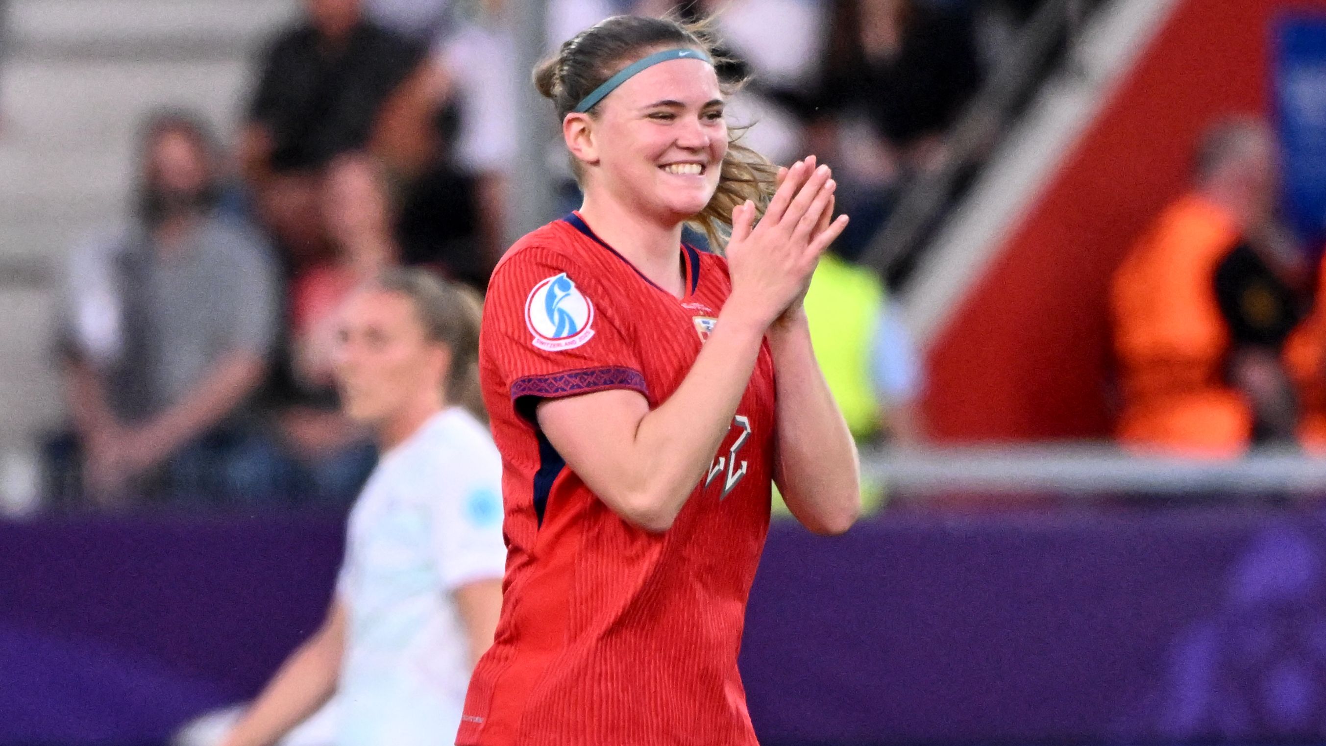 Norway get over the line! Iceland fightback not enough to rescue point in final Euro 2025 group game as Signe Gaupset brace proves decisive