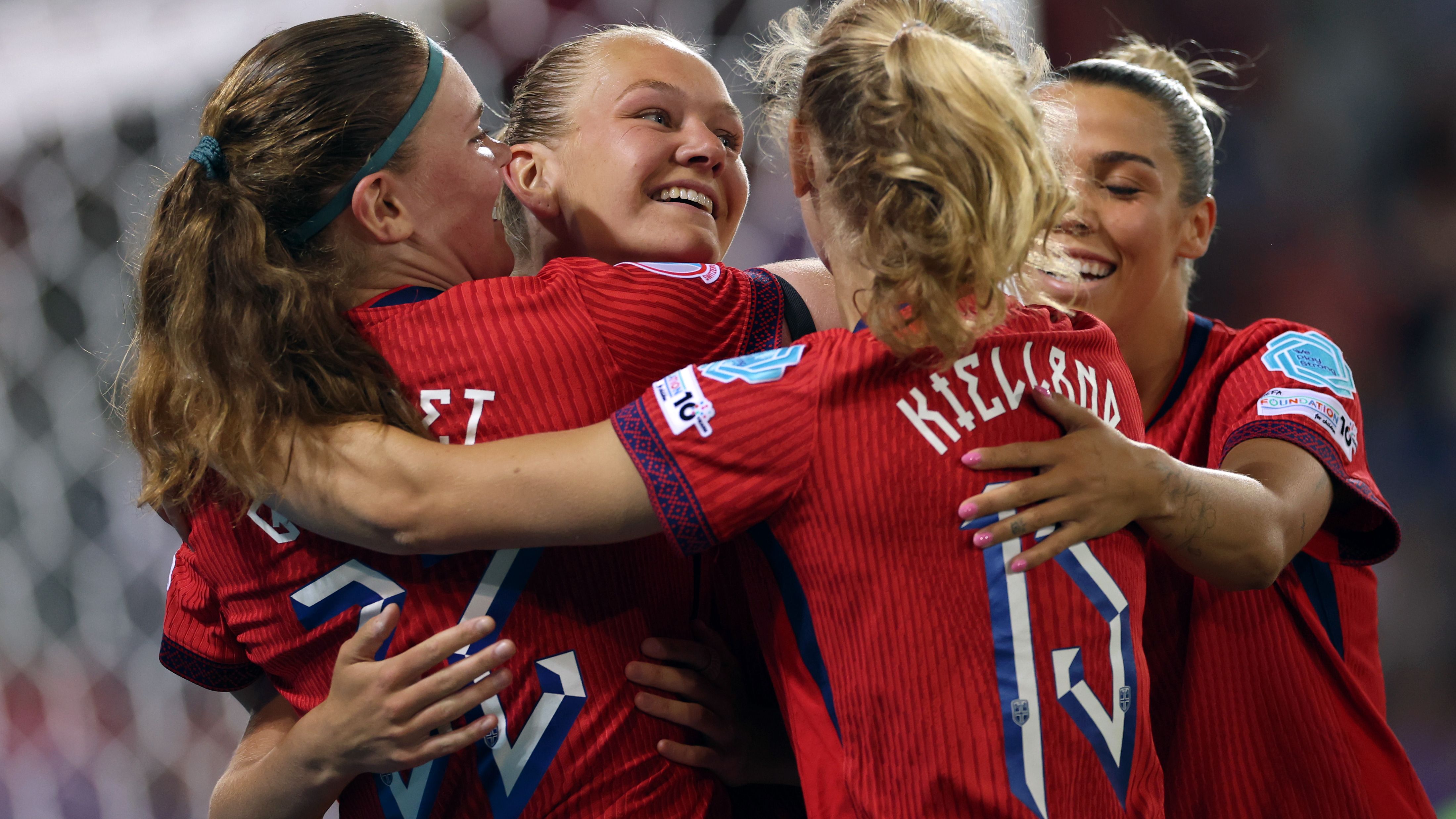 Norway get over the line! Iceland fightback not enough to rescue point in final Euro 2025 group game as Signe Gaupset brace proves decisive