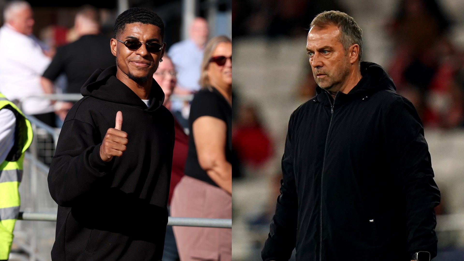 Hansi Flick's seal of approval! Barcelona boss gives green light to sign Marcus Rashford after Man Utd outcast trains alone on return to pre-season