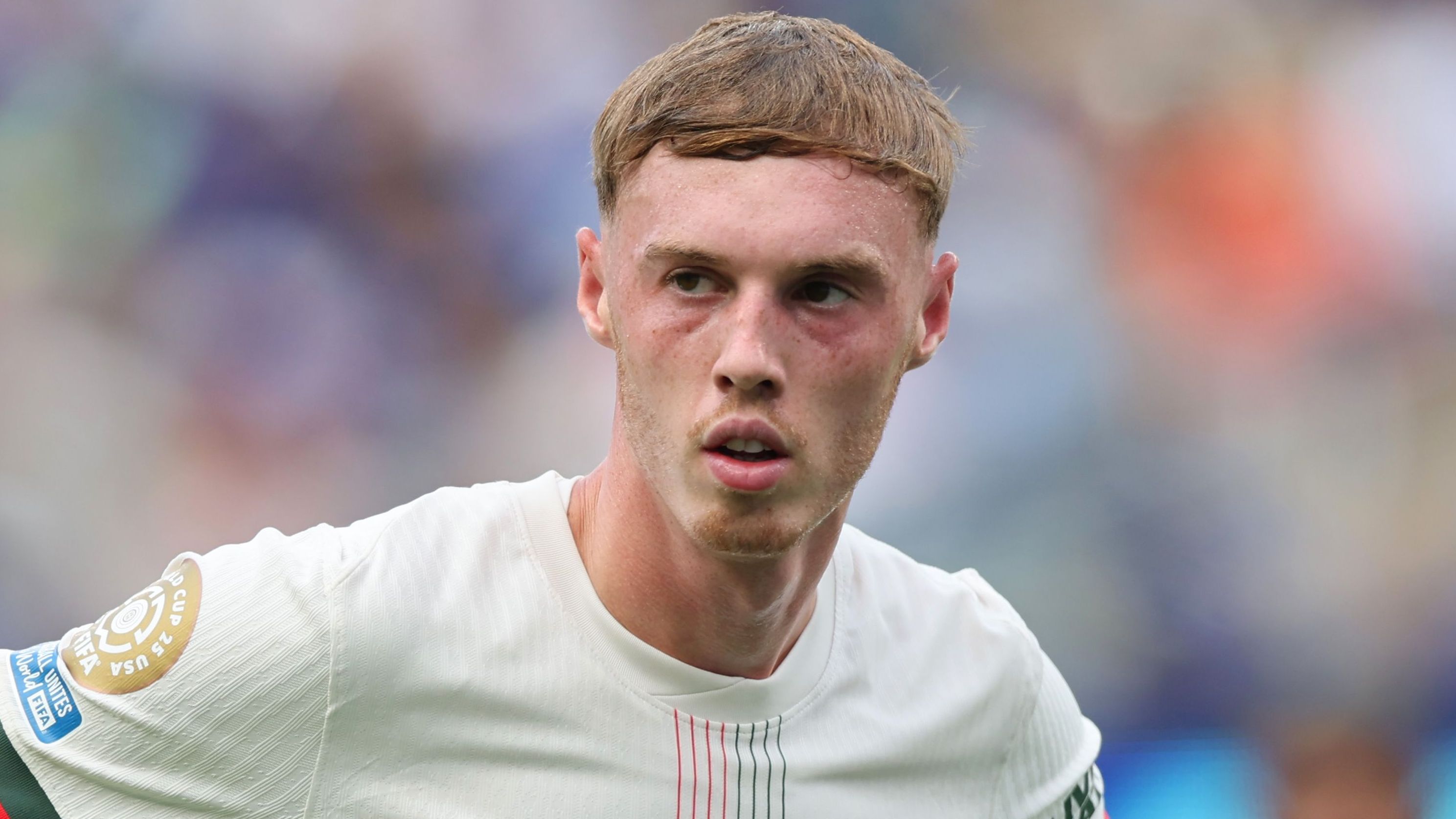 VIDEO: Cole Palmer spotted riding through Times Square on a scooter ahead of Chelsea's Club World Cup final with PSG