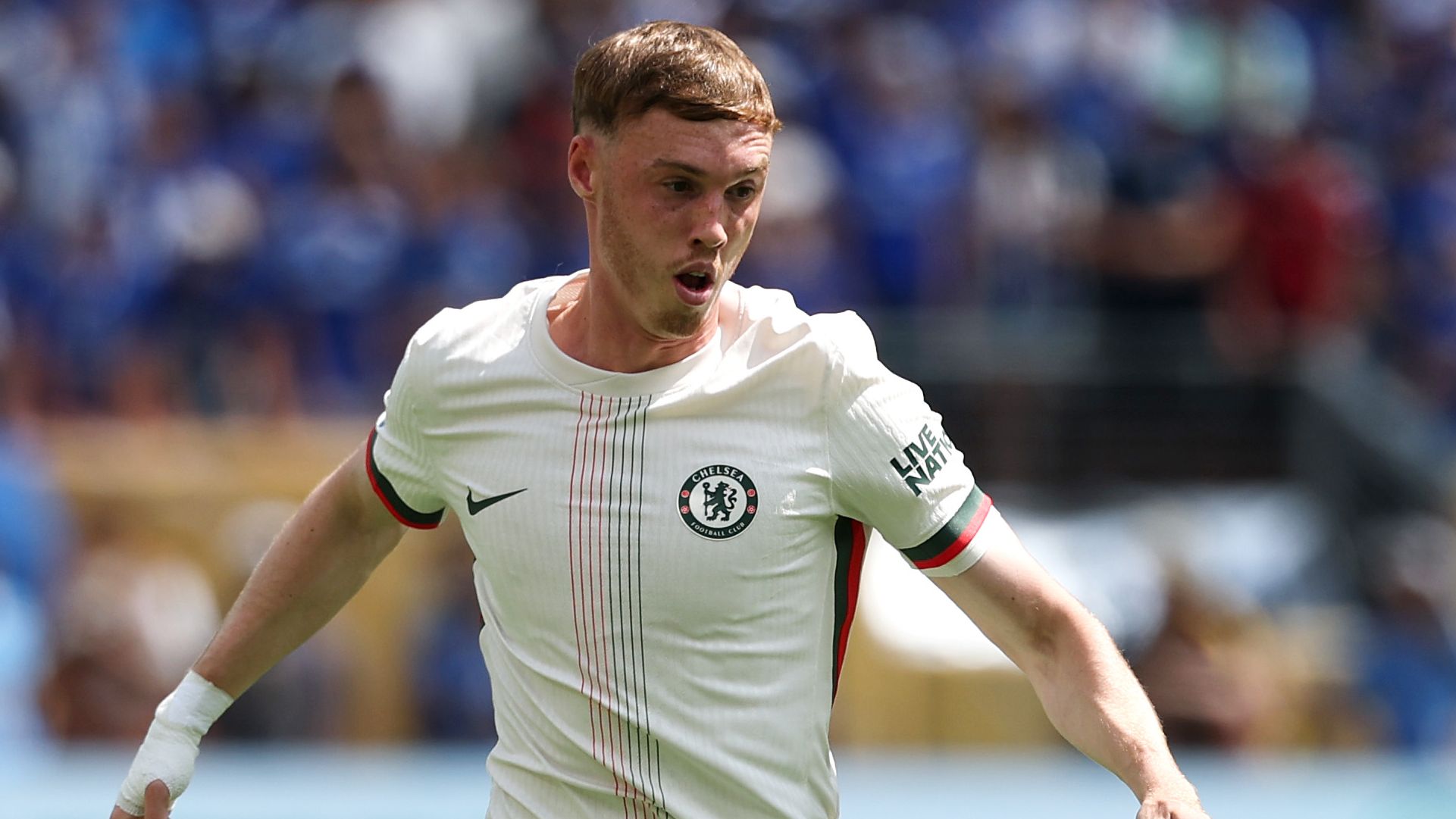 VIDEO: Cole Palmer spotted riding through Times Square on a scooter ahead of Chelsea's Club World Cup final with PSG