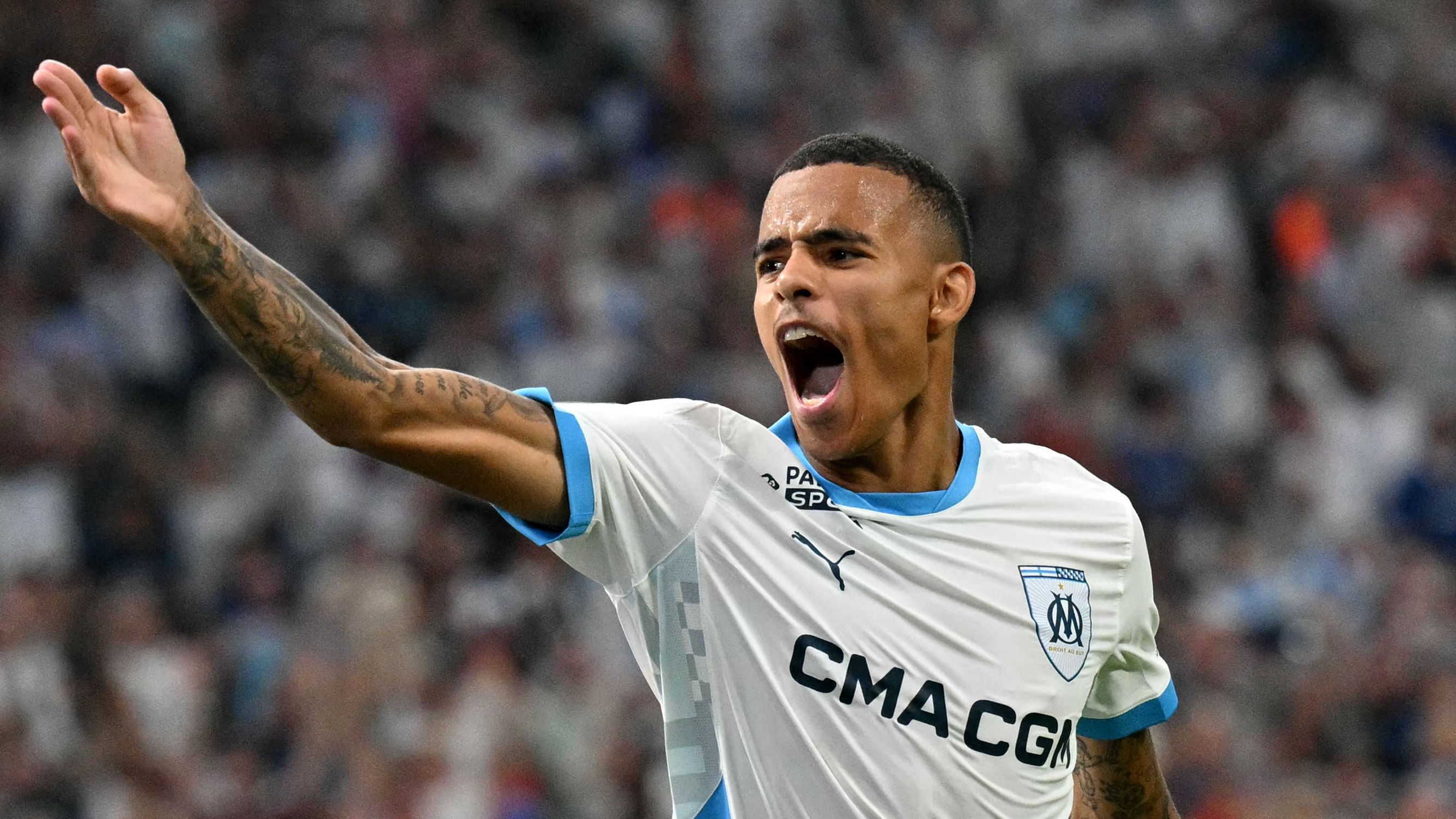 Mason Greenwood's bust-up with Marseille team-mate revealed in fiery new documentary which lifts lid on life at Ligue 1 side under Roberto De Zerbi