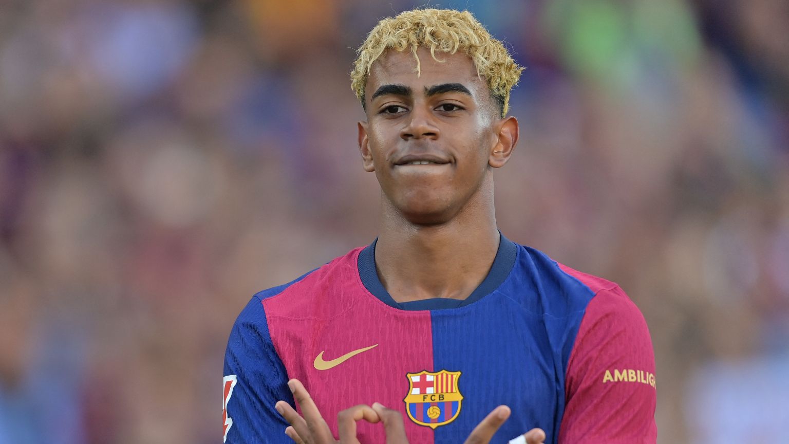 'Super Lamine!' - Barcelona wonderkid Yamal gets incredible new mural to celebrate his 18th birthday