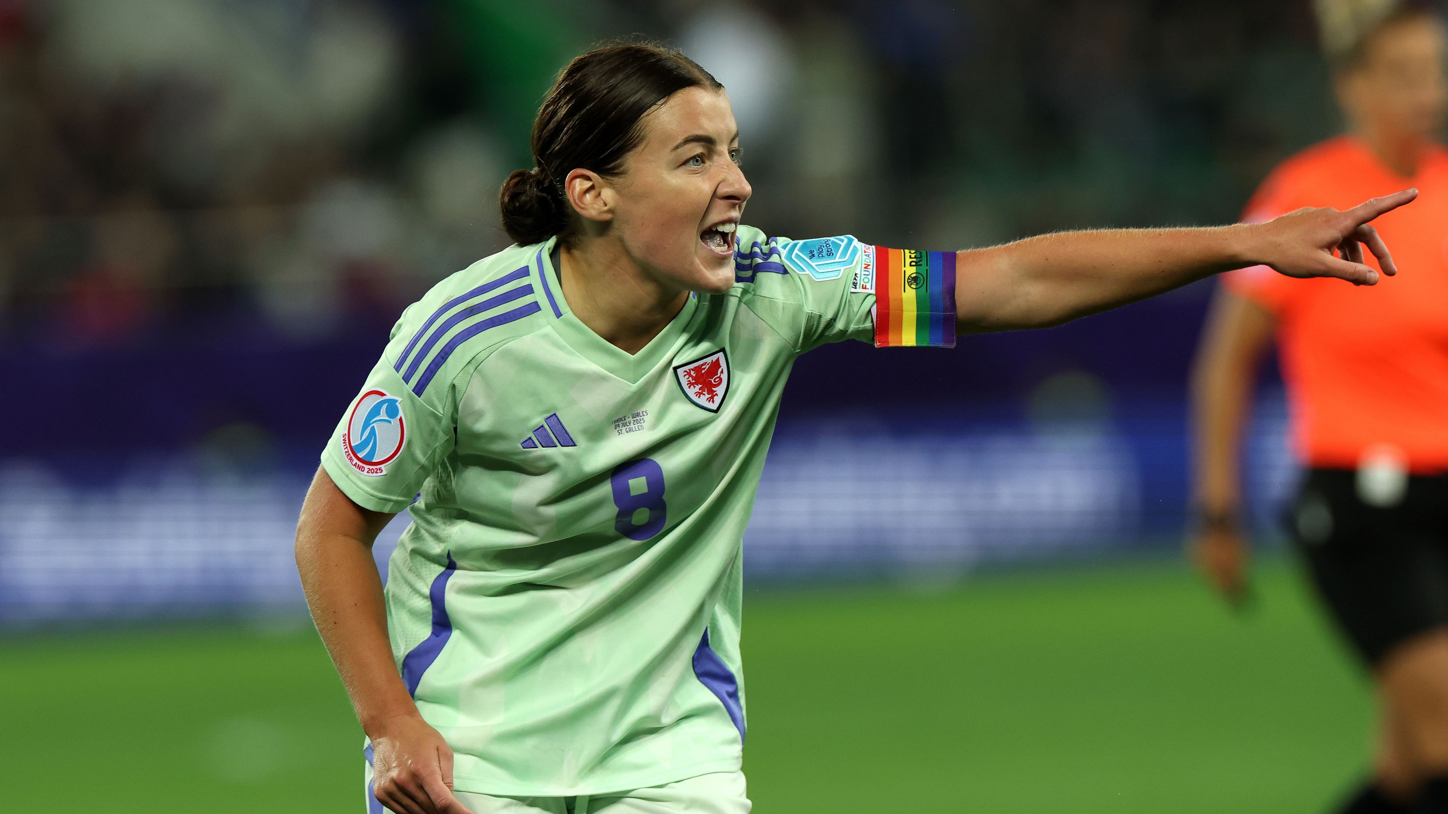 'It's in our blood!' - Angharad James issues rallying cry as Wales aim to knock England out of Euro 2025 with stunning scalp