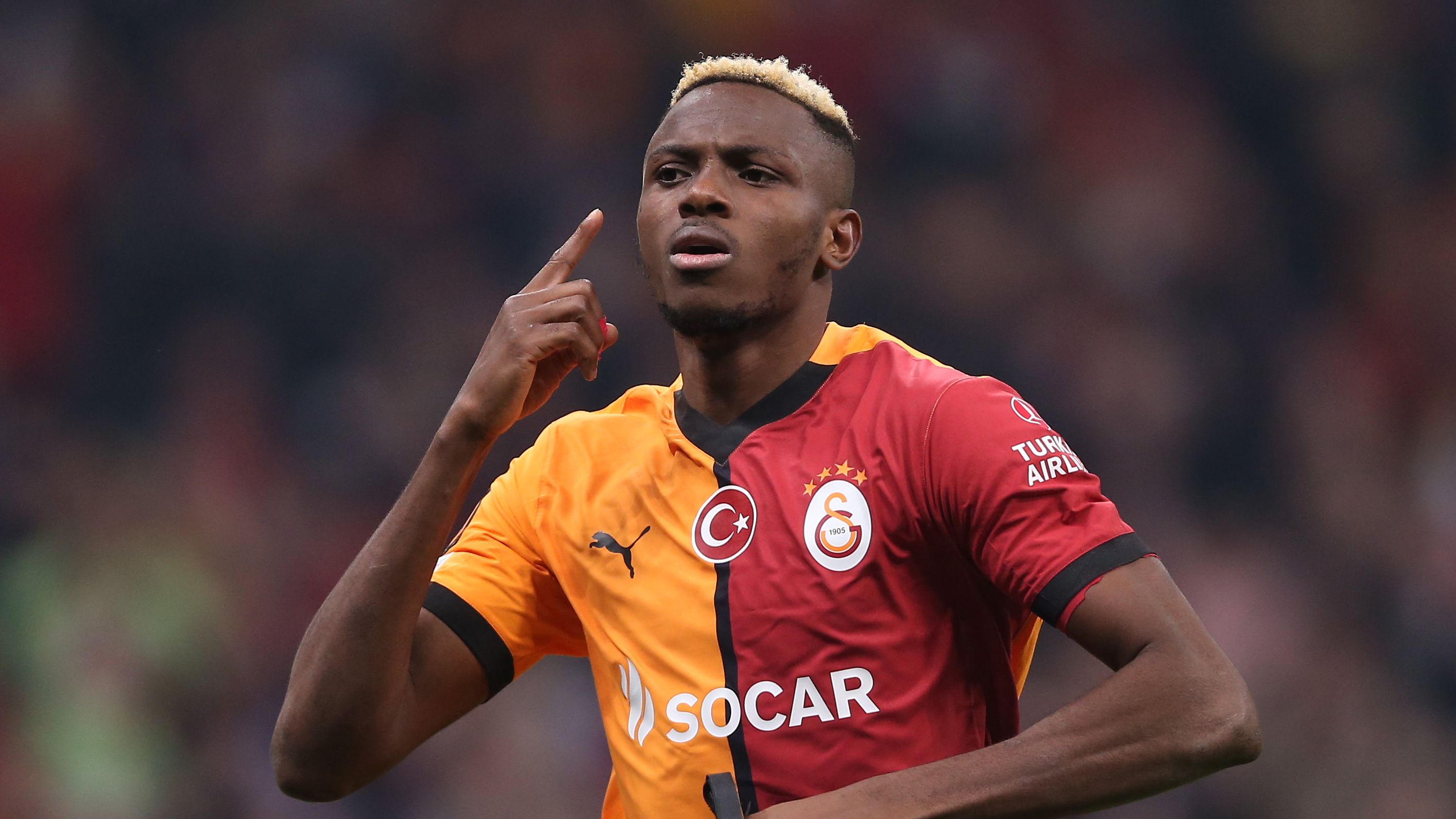 Napoli president's son receives death threat from Galatasaray fan over endless Victor Osimhen transfer saga