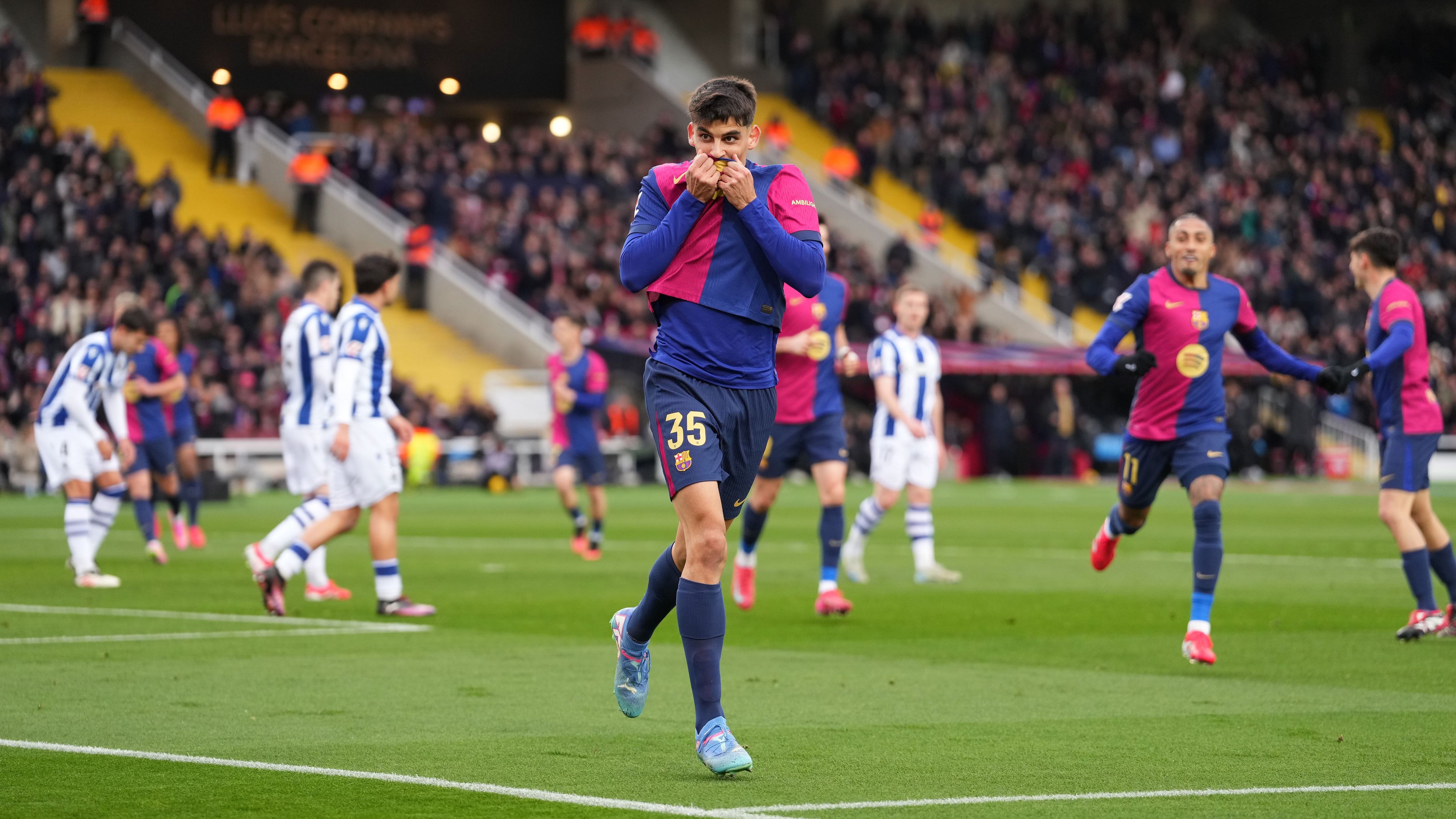 Gerard Martin hoping Hansi Flick has 'faith' in him as Barcelona defender opens up on future after promising debut season