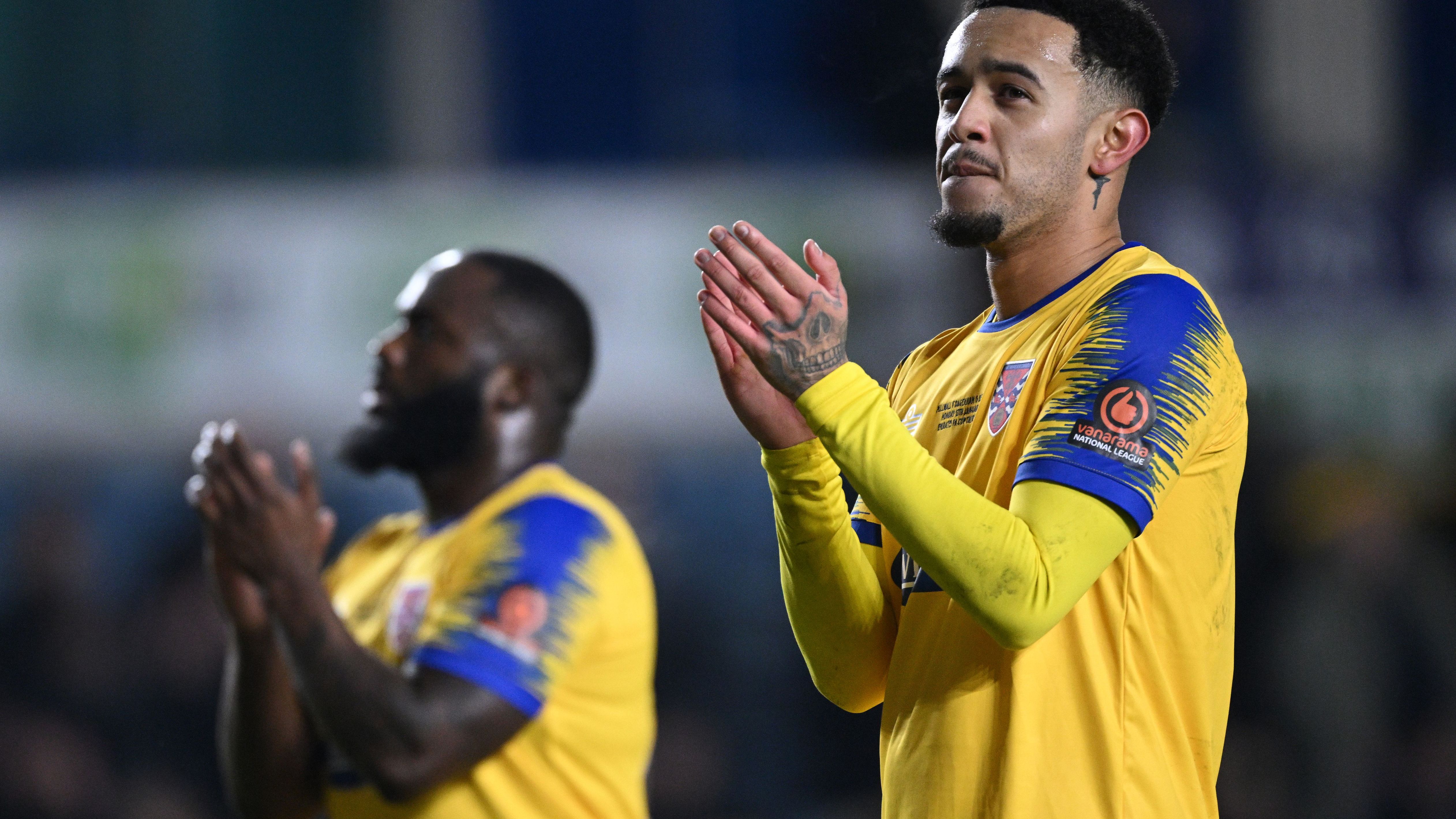 Andy Carroll endures 5-1 humiliation on Dagenham and Redbridge debut as ex-Liverpool & Newcastle striker is put in the shade by 'Trialist B'