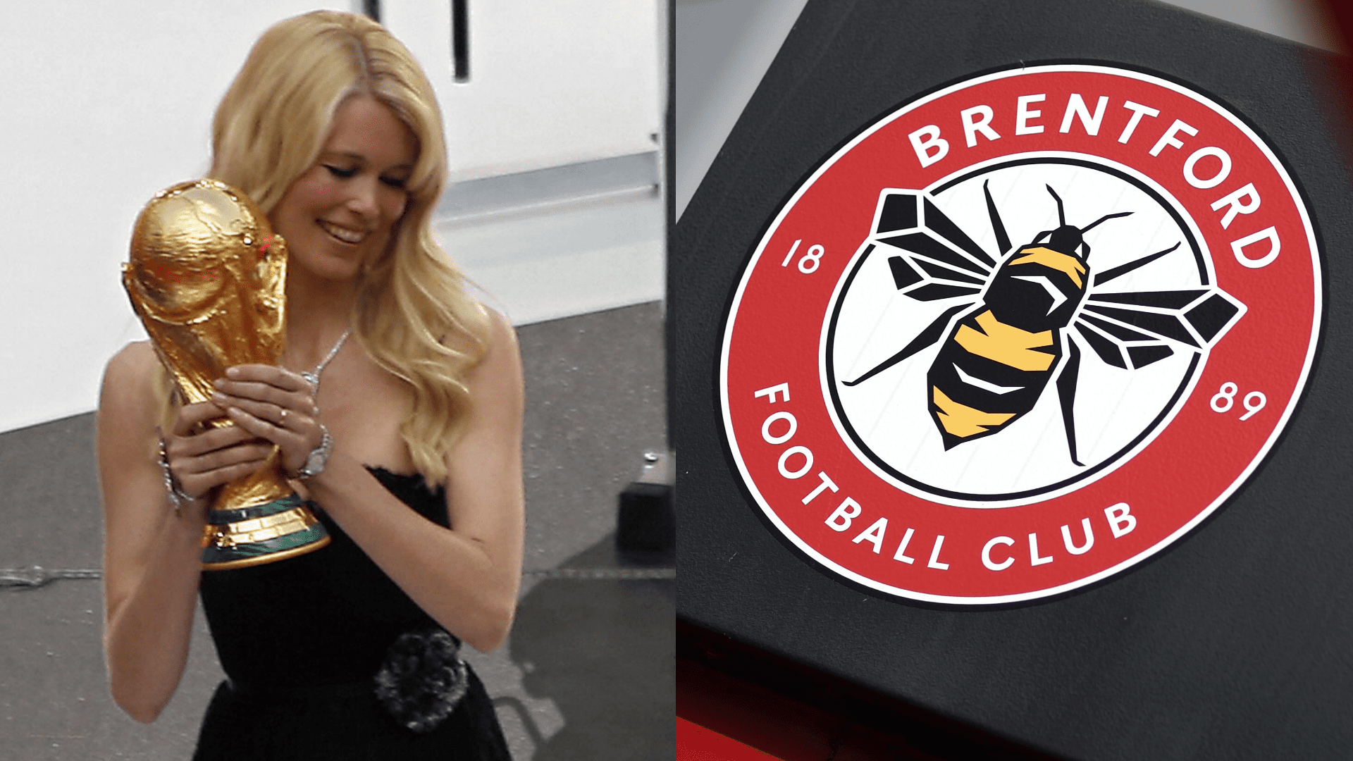 Brentford receive A-list investment! Supermodel Claudia Schiffer embraces shock ties to Premier League club