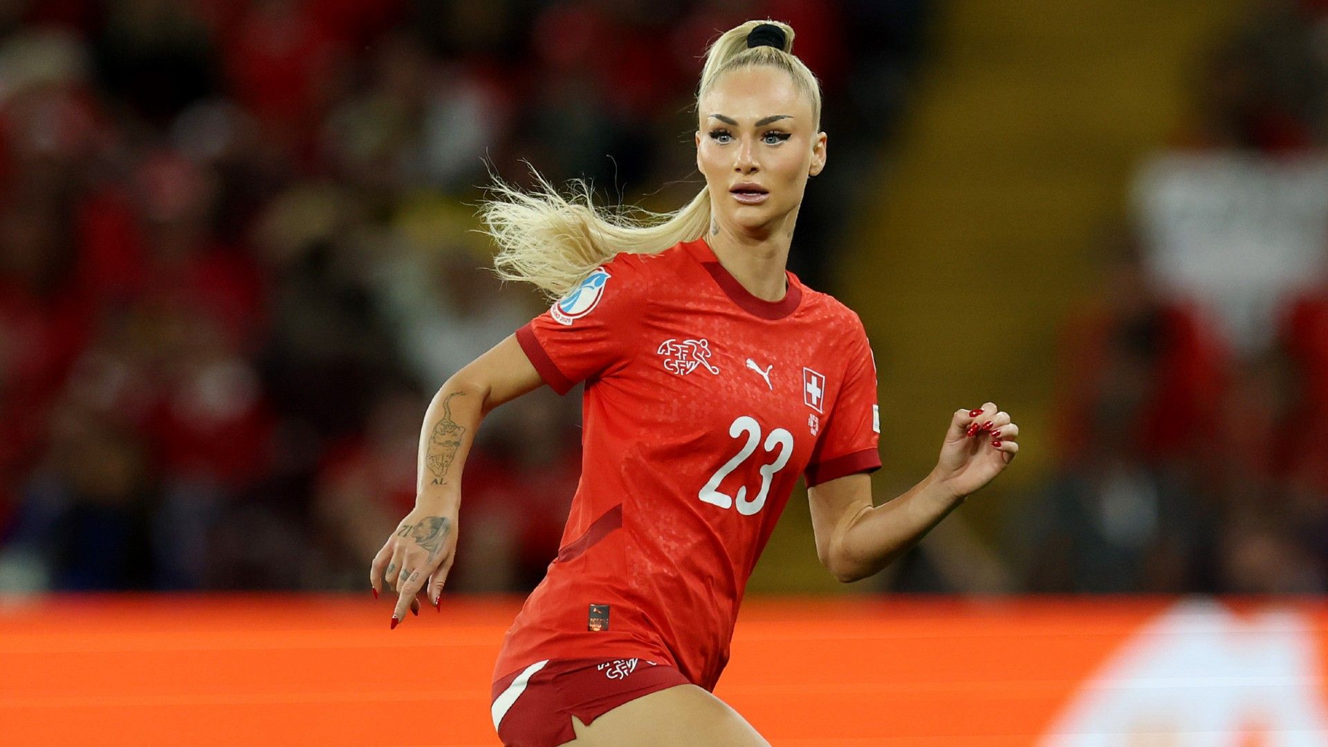 Switzerland explain decision to give Alisha Lehmann a Euro 2025 bodyguard ahead of Spain clash