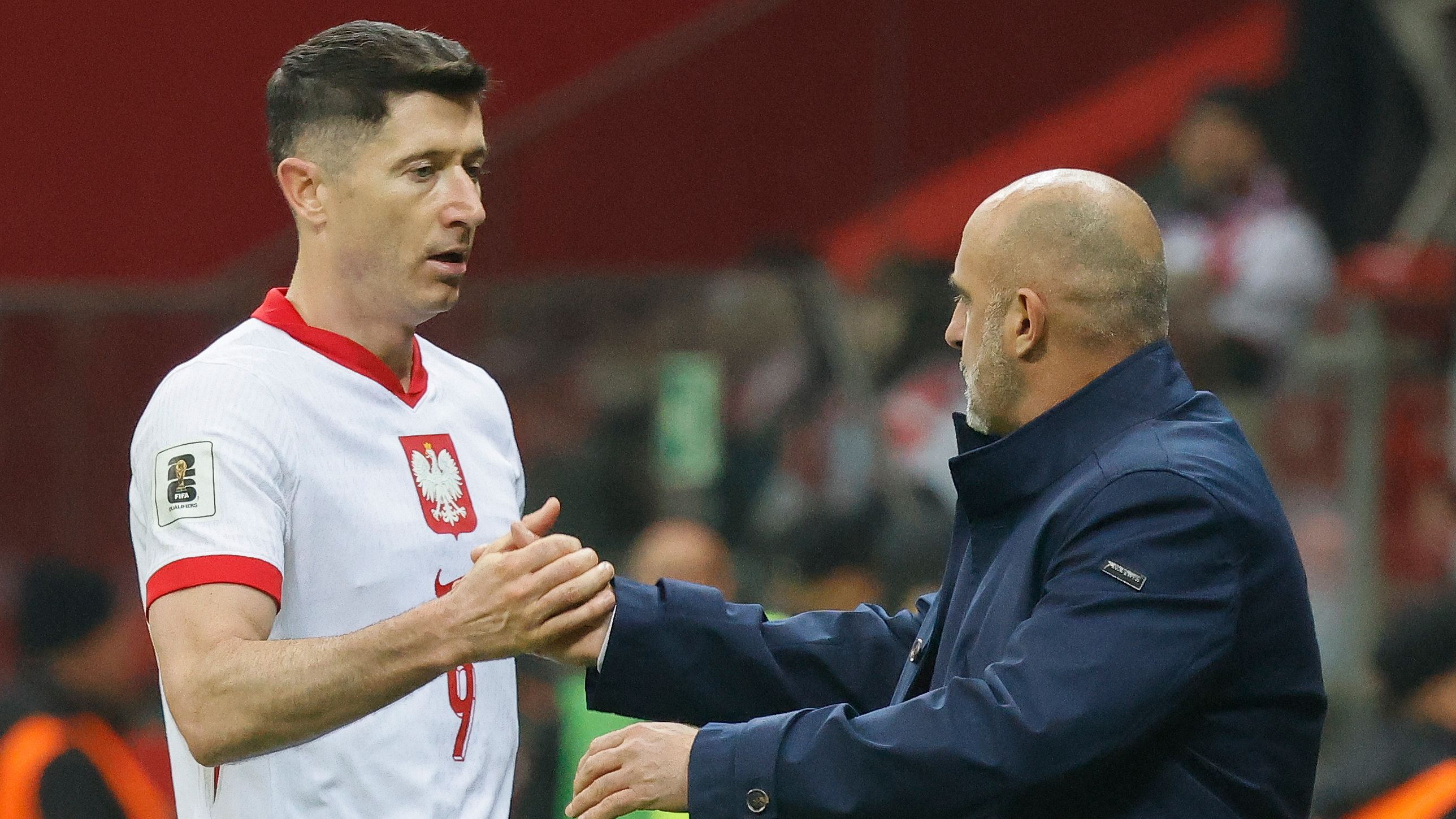 'I want him back!' - Robert Lewandowski offered Poland return as new coach admits it was 'a mistake' to strip Barcelona striker of captaincy