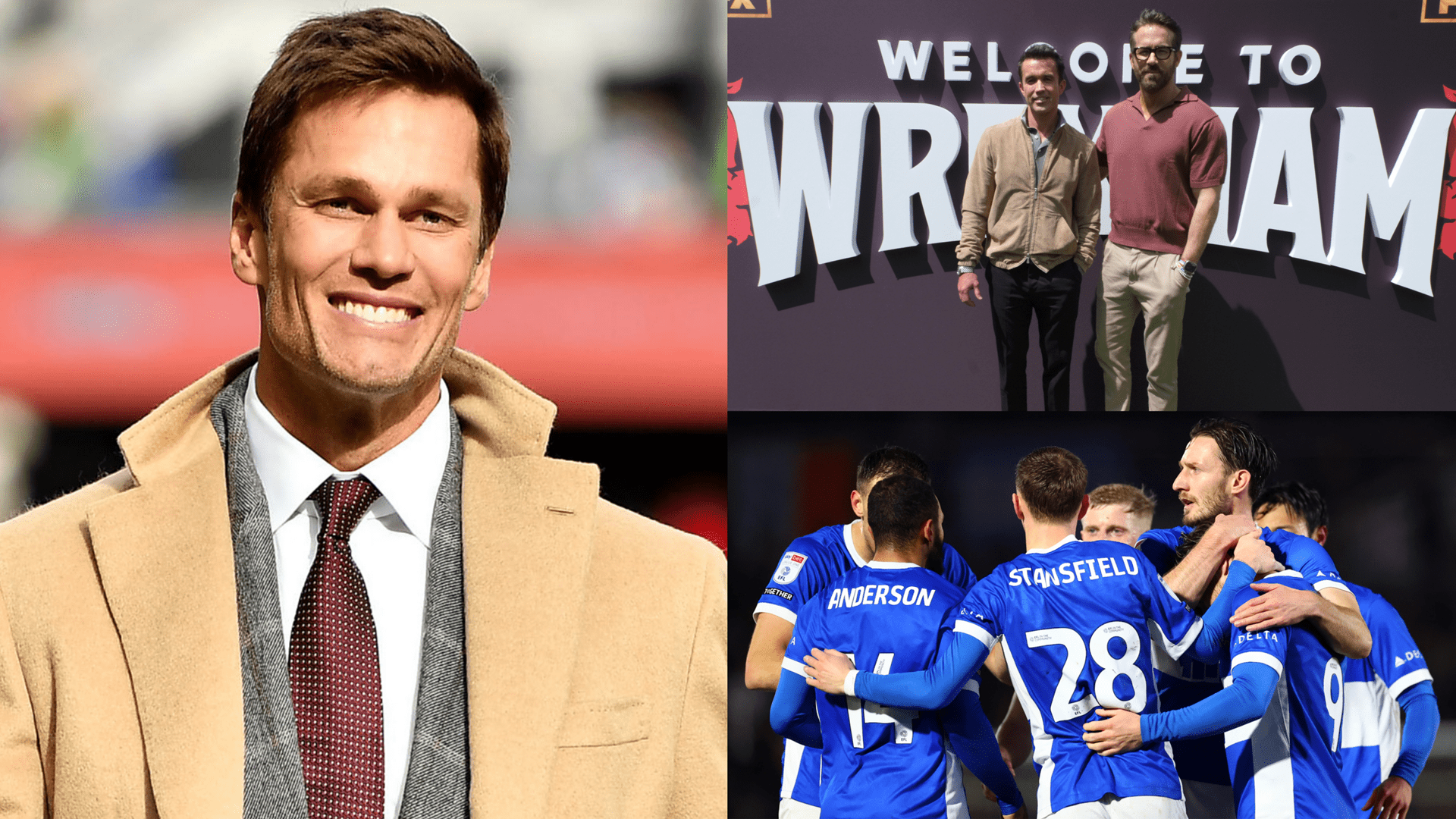 'Eclipse fancy Hollywood actors at Wrexham!' - Tom Brady's 'Built in Birmingham' goal as NFL legend adds documentary to rivalry with Ryan Reynolds & Rob McElhenney