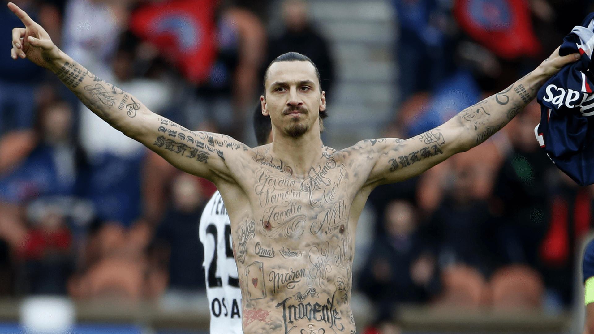 VIDEO: Zlatan Ibrahimovic winces in pain as ex-Barcelona, PSG & AC Milan legend has iconic tattoo removed