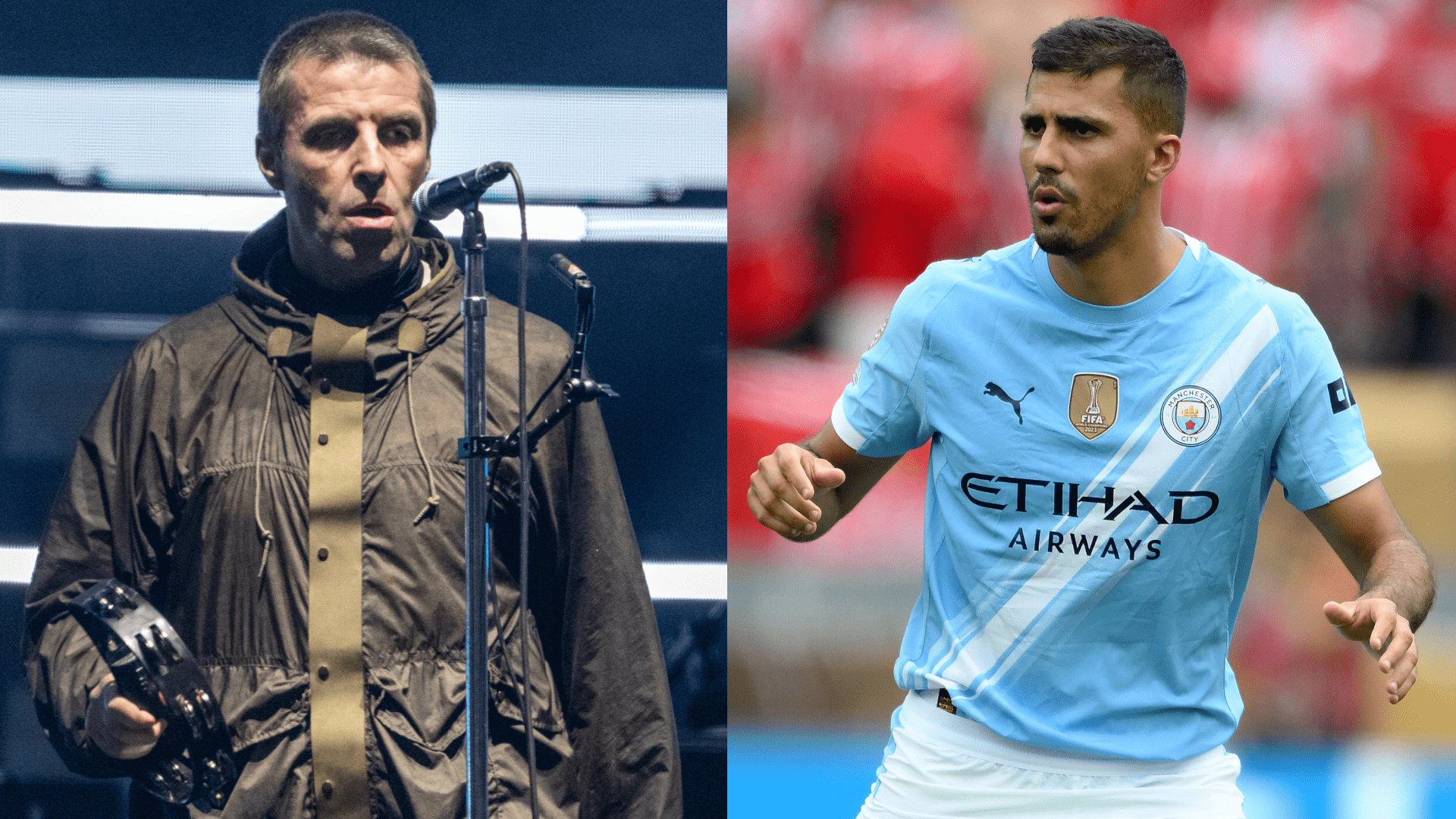 'Don't be f*cking booing!' - Oasis jeered AGAIN by own fans as Liam Gallagher attempts on-stage tribute to watching Man City star Rodri