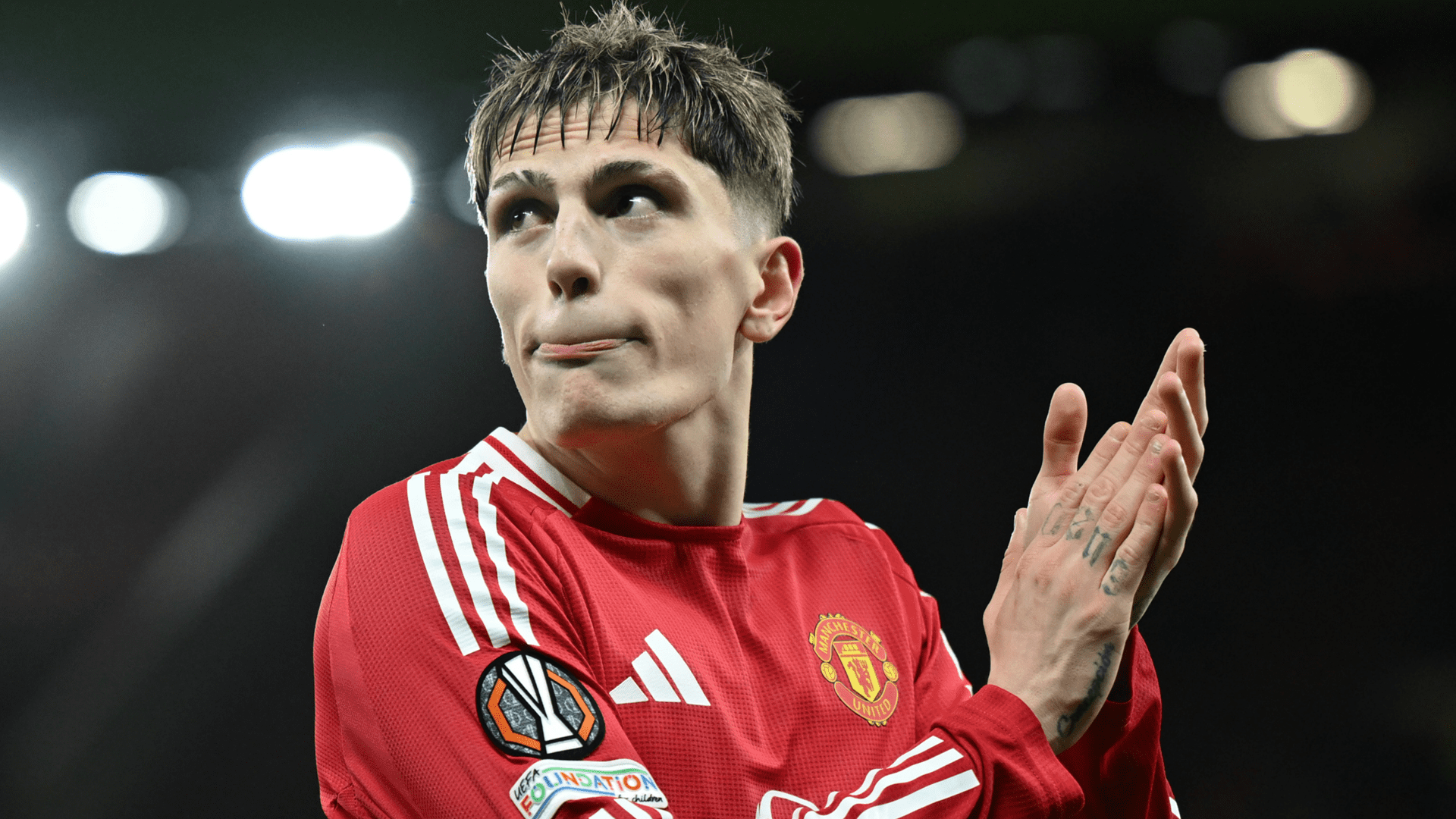 Alejandro Garnacho drops Man Utd exit hint as he includes Cristiano Ronaldo motivational message in new training video