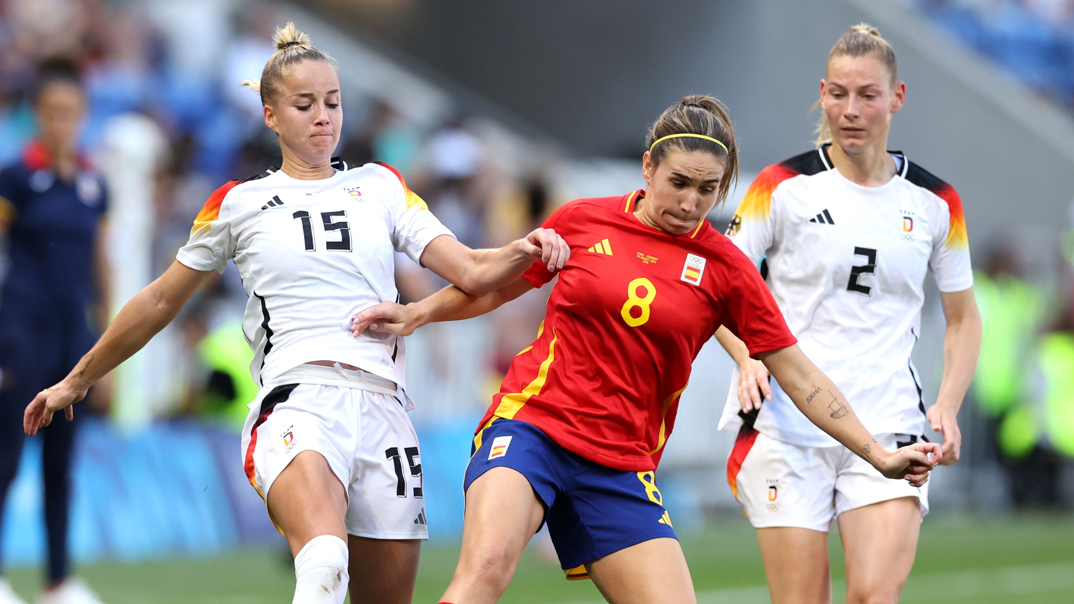 'We're a sledgehammer!' - Olga Carmona says Spain do not fear 'tough' Germany and will 'go all out' to secure Euro 2025 final spot