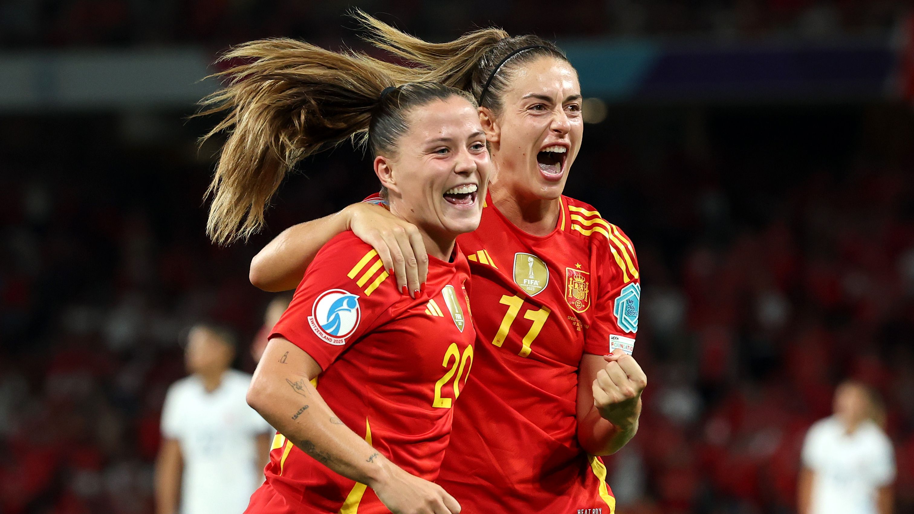 'We're a sledgehammer!' - Olga Carmona says Spain do not fear 'tough' Germany and will 'go all out' to secure Euro 2025 final spot