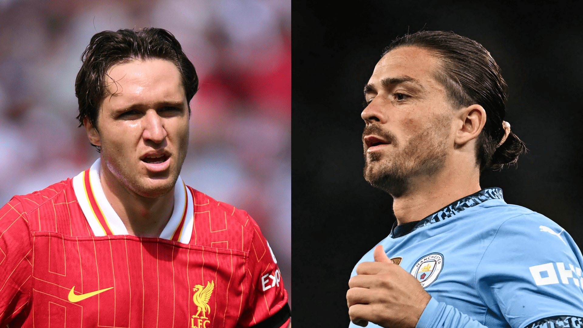 Jack Grealish or Federico Chiesa? Napoli to pick between Man City and Liverpool outcasts after dropping out of Ademola Lookman race