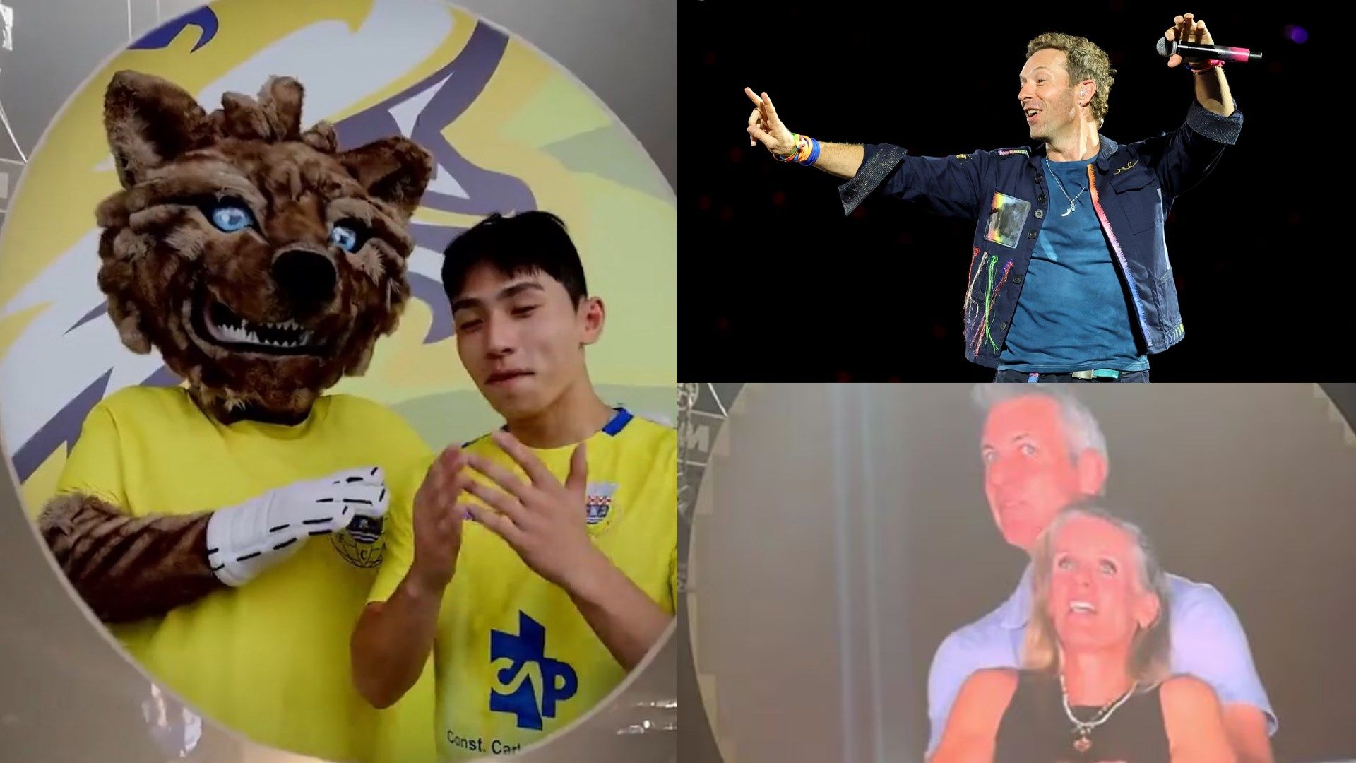 VIDEO: Bayern Munich youngster hilariously announced as new signing for Portuguese club using viral 'Coldplaygate' jumbotron meme