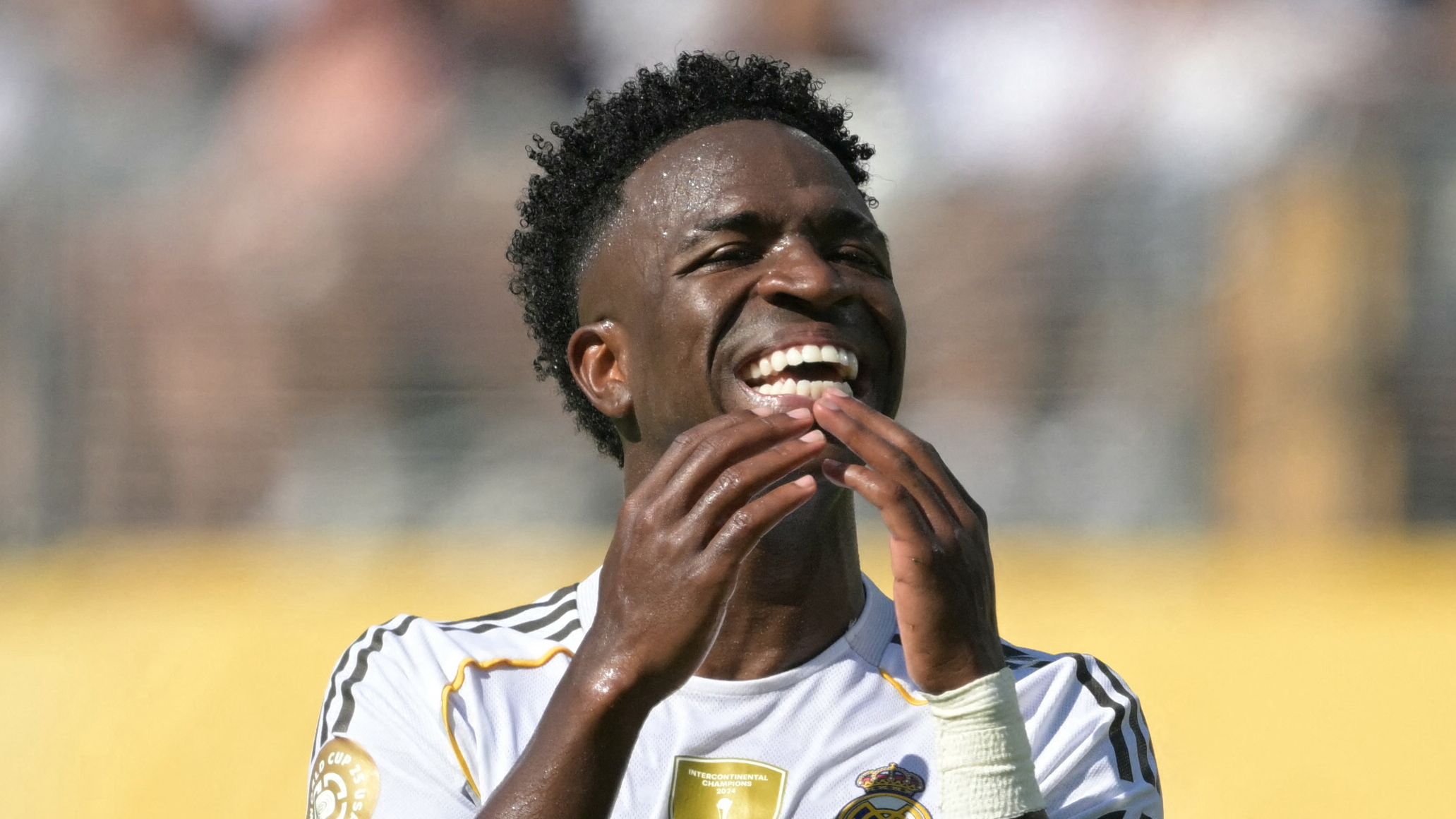 Vinicius Jr hosts WILD 25th birthday party complete with Real Madrid star's own theme park & performance from rap sensation Travis Scott