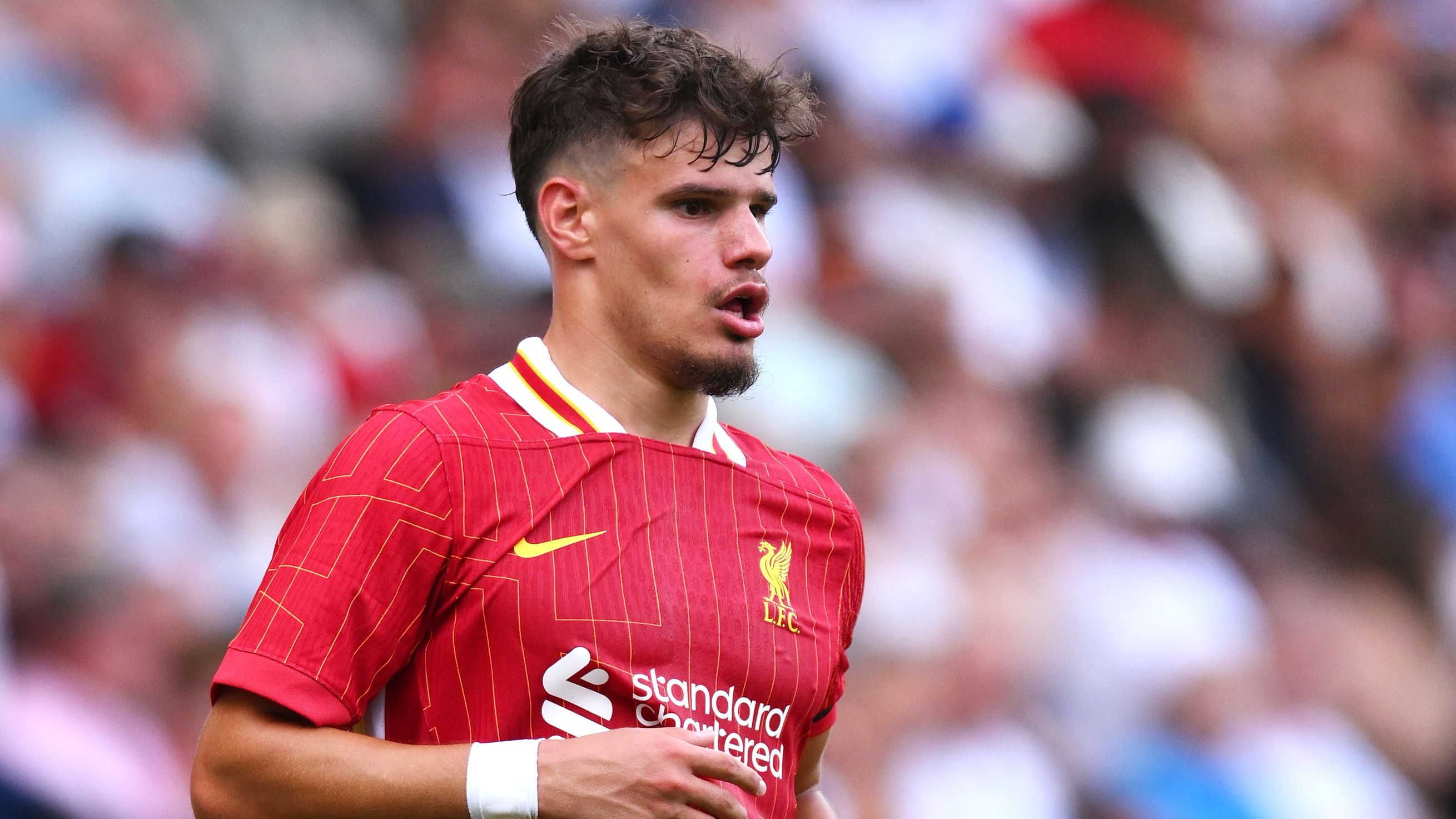 Tackling with his head! Milos Kerkez reveals explanation behind unorthodox style after clips of Liverpool debut went viral for strange defending