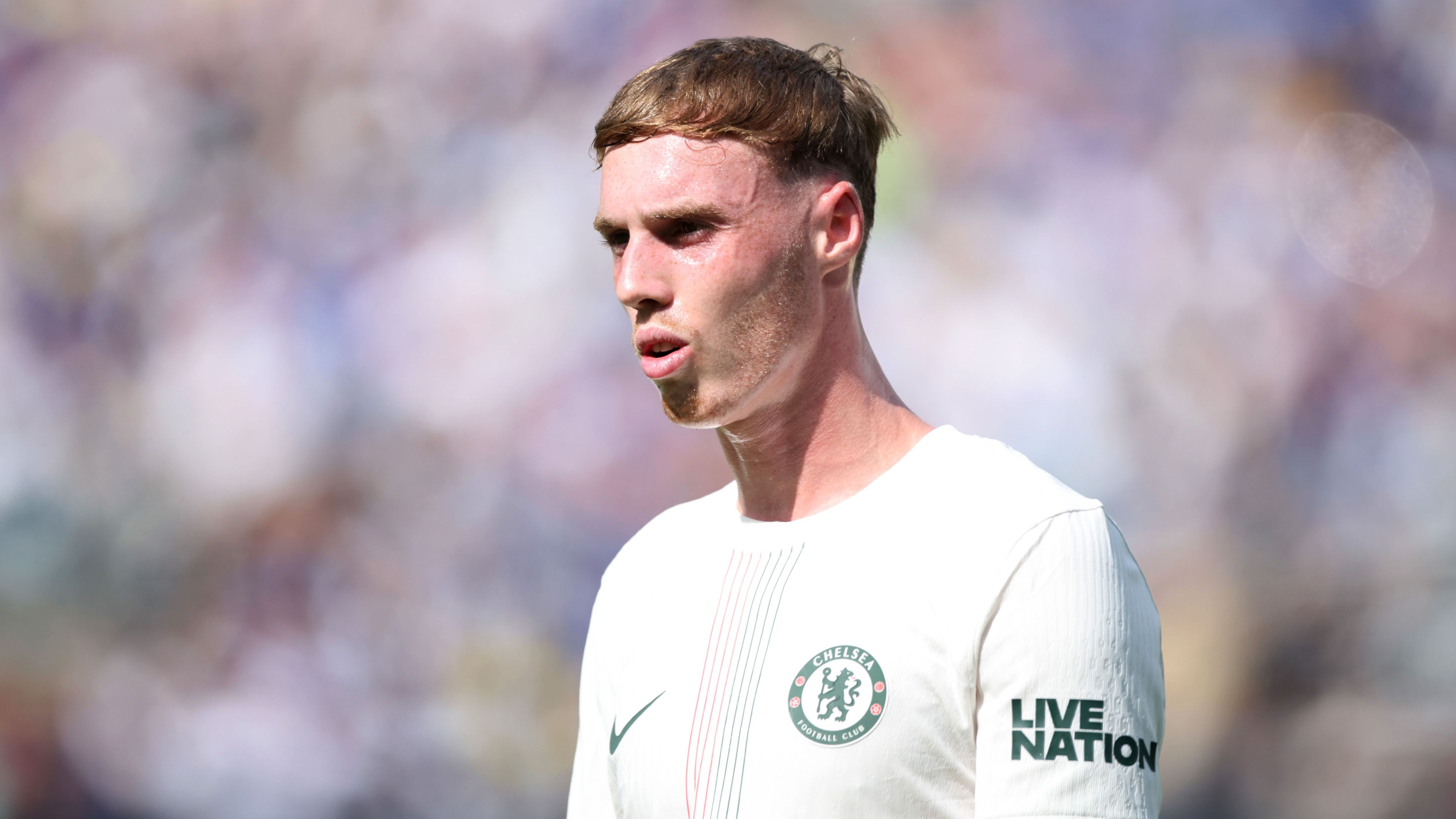 Cole Palmer leaves Chelsea fans speechless after England international is seen riding scooter in New York before Club World Cup final against PSG