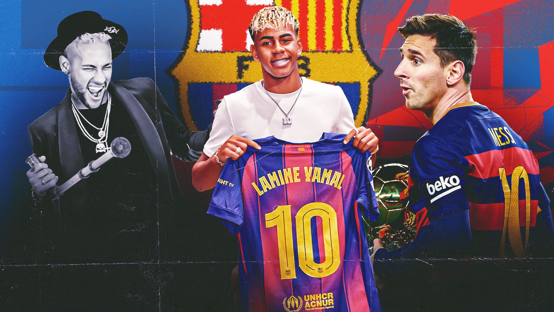 Barcelona have their perfect 10: Lamine Yamal is ready for weight of Lionel Messi's iconic shirt number - but he must avoid falling into Neymar trap