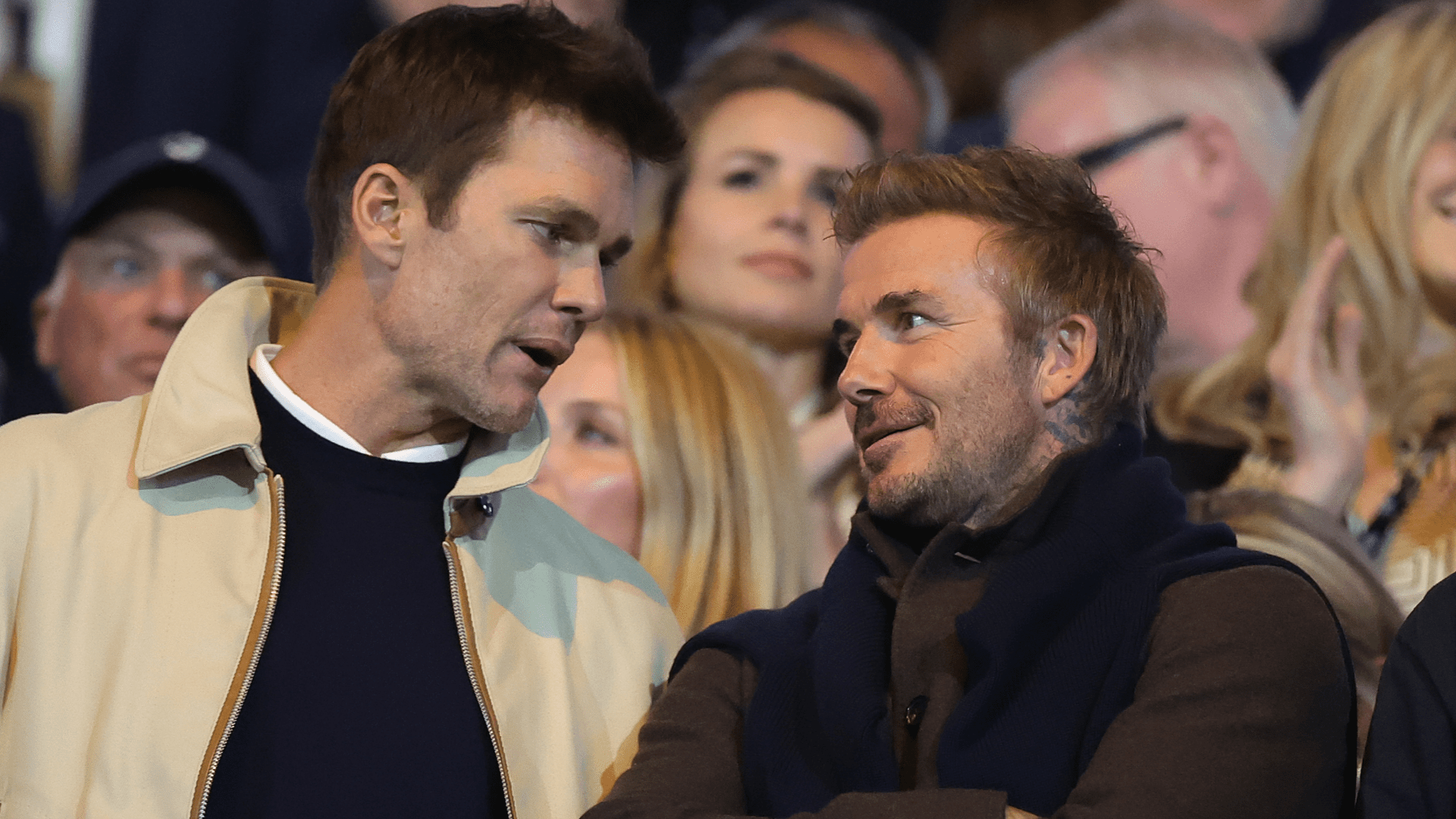 Tom Brady rages over 'f*cking stupid' David Beckham opinion from Birmingham aide after inviting Inter Miami co-owner to watch 'Hollywood derby' vs Wrexham