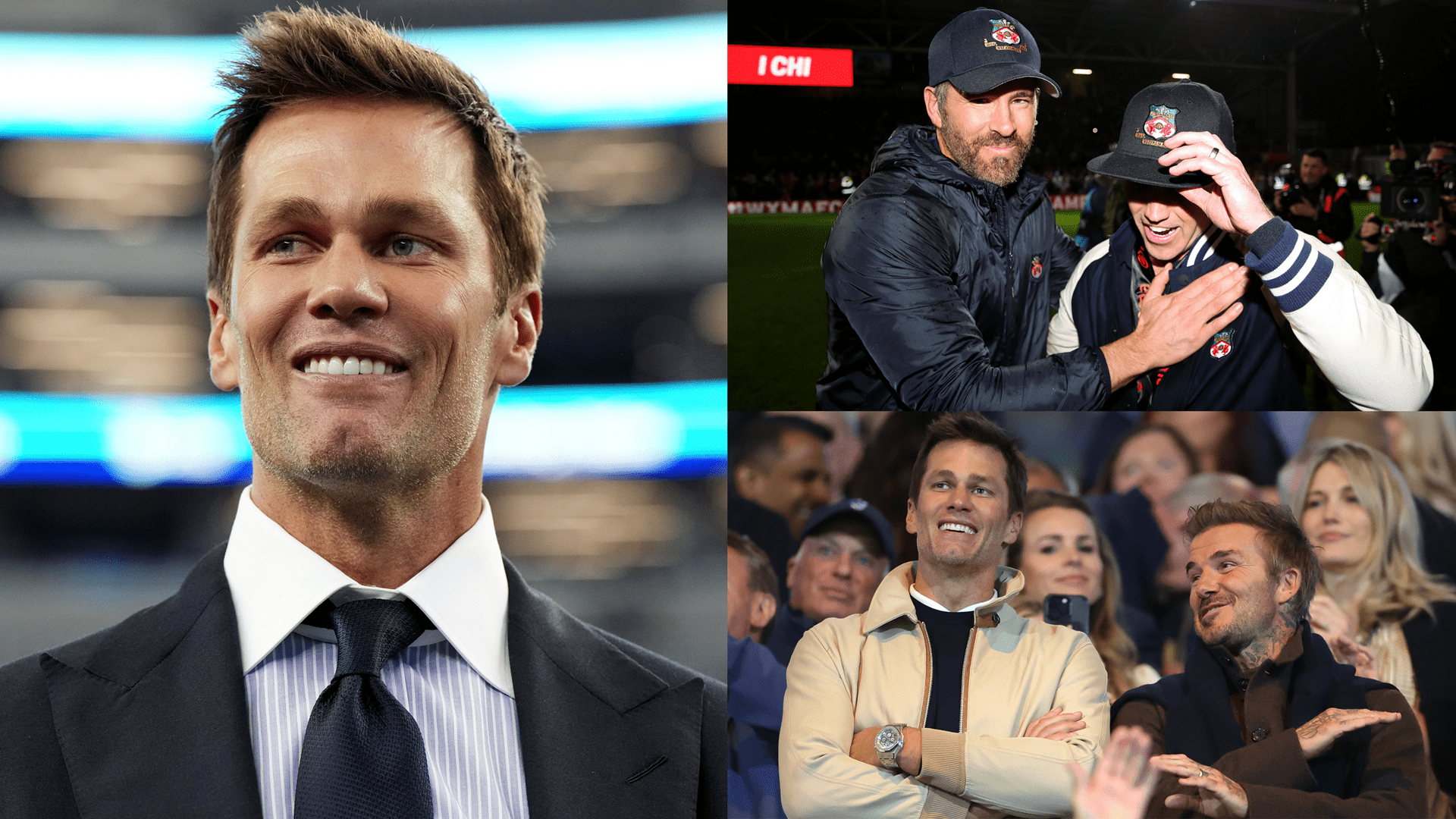 Tom Brady rages over 'f*cking stupid' David Beckham opinion from Birmingham aide after inviting Inter Miami co-owner to watch 'Hollywood derby' vs Wrexham