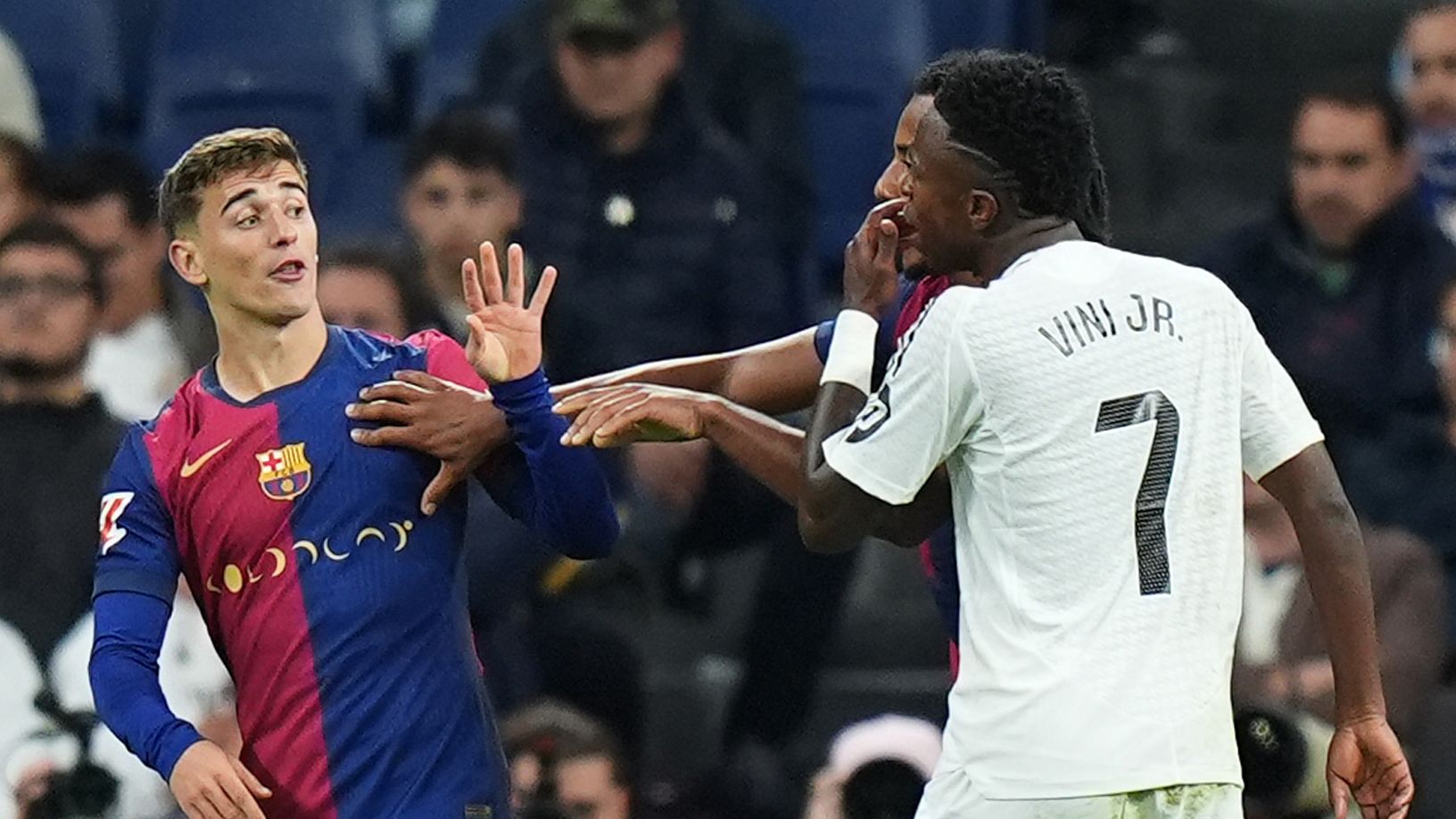 Are Real Madrid scared of Barcelona? Gavi says Clasico rivals 'understandably worried' after unprecedented humiliation by Hansi Flick's men last season