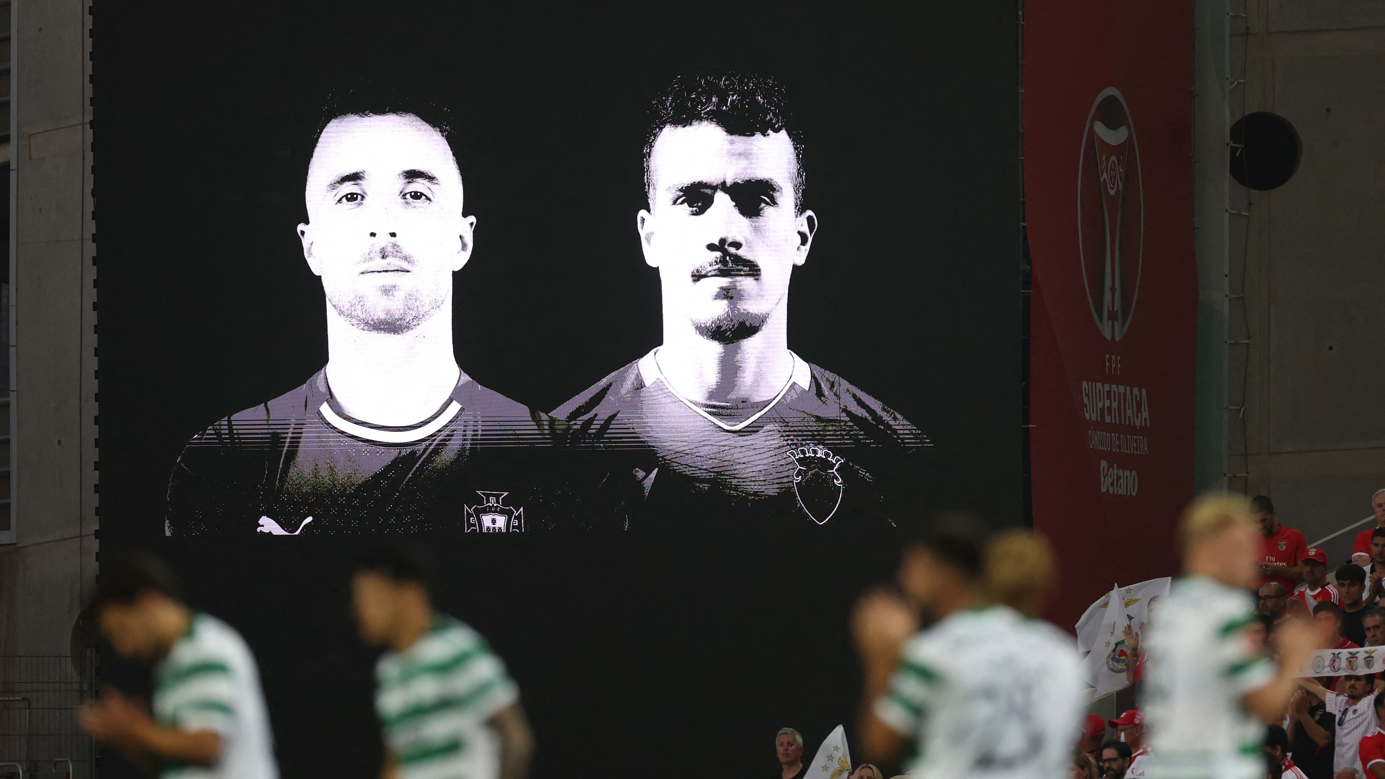 Diogo Jota and brother Andre Silva honoured on Gondomar shirts for 2025-26 season in touching tribute as club shows off new kit