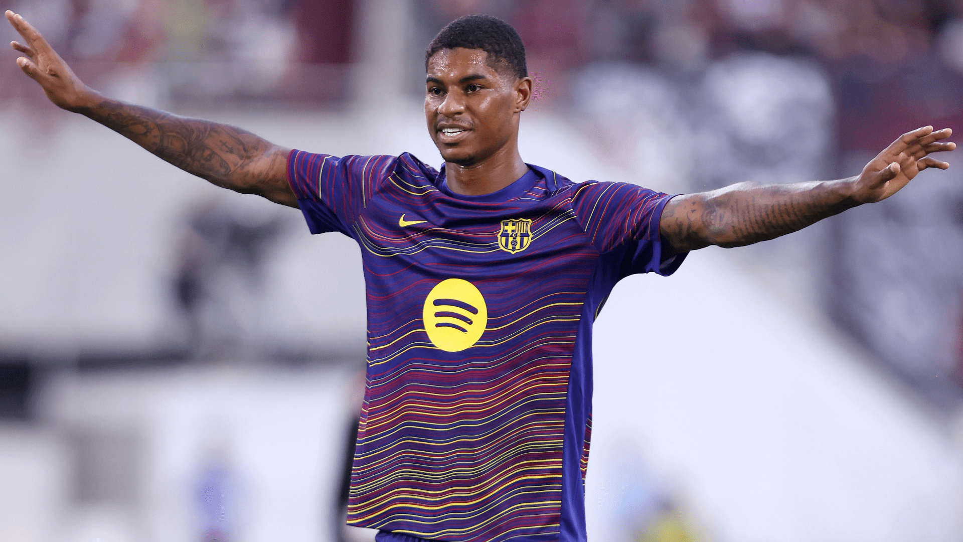 Marcus Rashford 'confident' Barcelona will find money to overcome registration issue as Man Utd loanee jokes he wants to score 100 goals this season