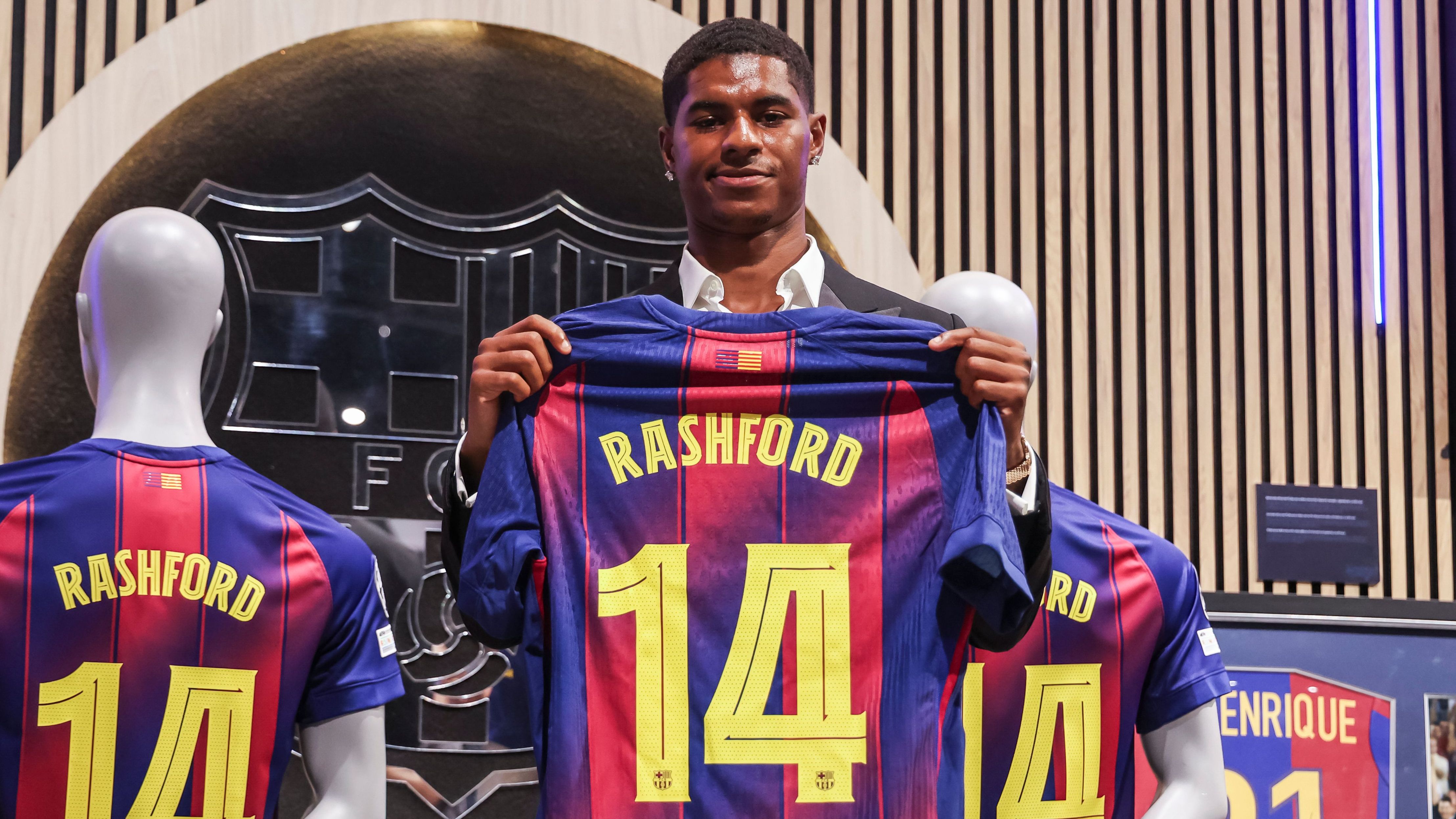 Marcus Rashford 'confident' Barcelona will find money to overcome registration issue as Man Utd loanee jokes he wants to score 100 goals this season