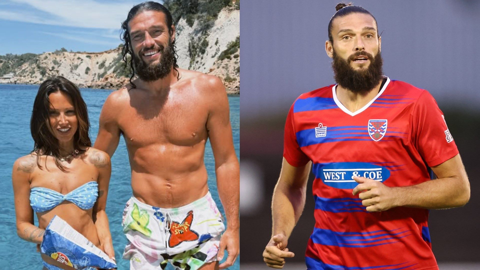 Ex-Liverpool star Andy Carroll dumps girlfriend Lou Teasdale after growing 'sick' of her 'demands & influencer lifestyle' two months on from being quizzed by police over holiday rows