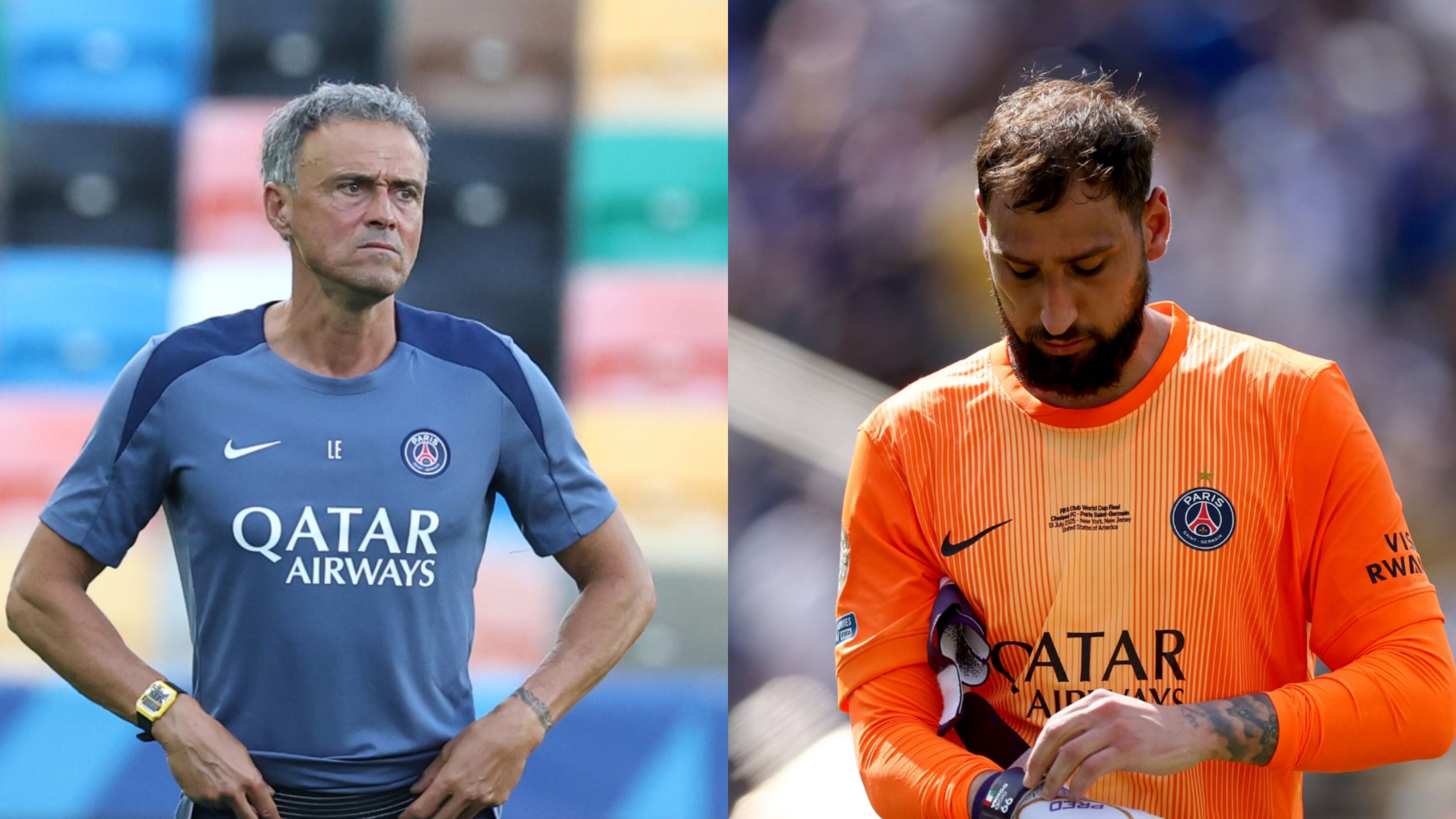 Luis Enrique explains why Gianluigi Donnarumma has been dropped and claims he's '100% responsible' for goalkeeper decision
