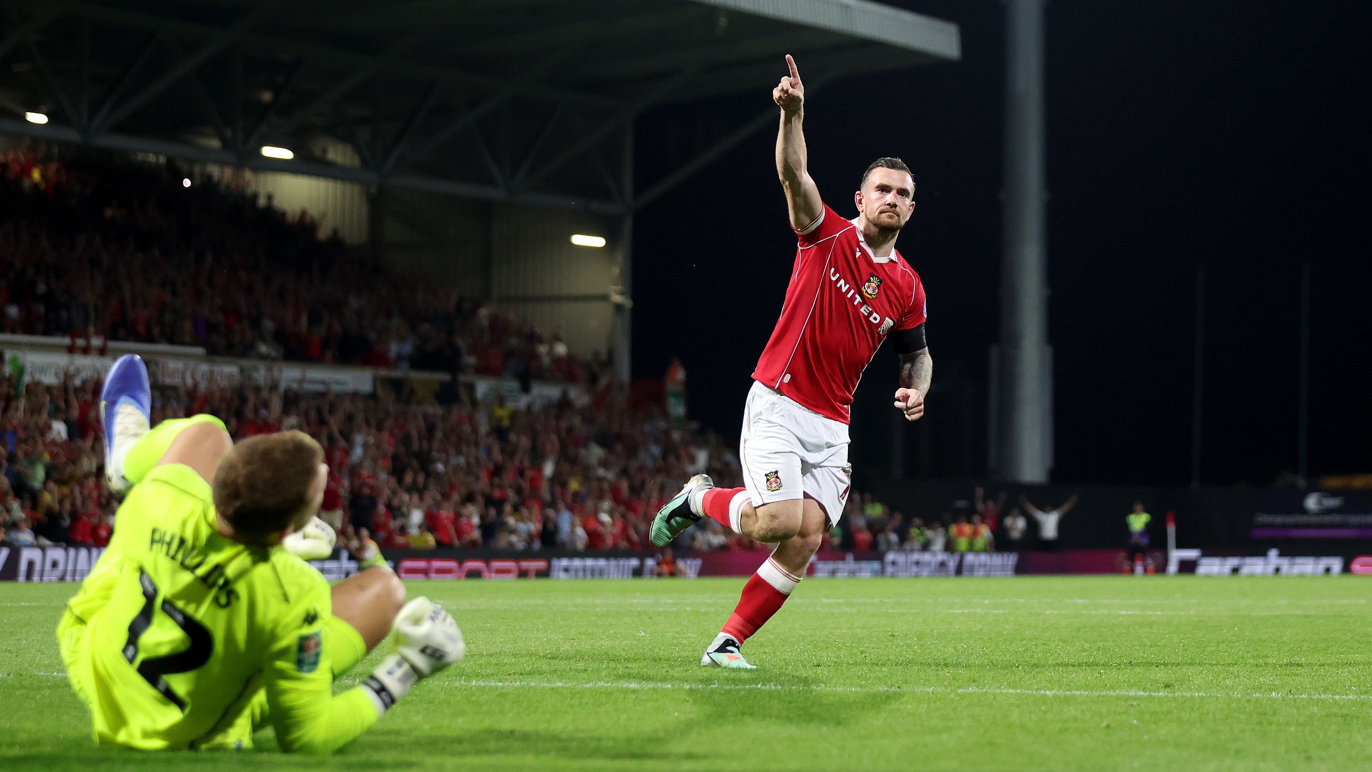 Hollywood drama at Wrexham! Red Dragons beat Hull on penalties in Carabao Cup as Ollie Palmer comes up with incredible last-minute brace