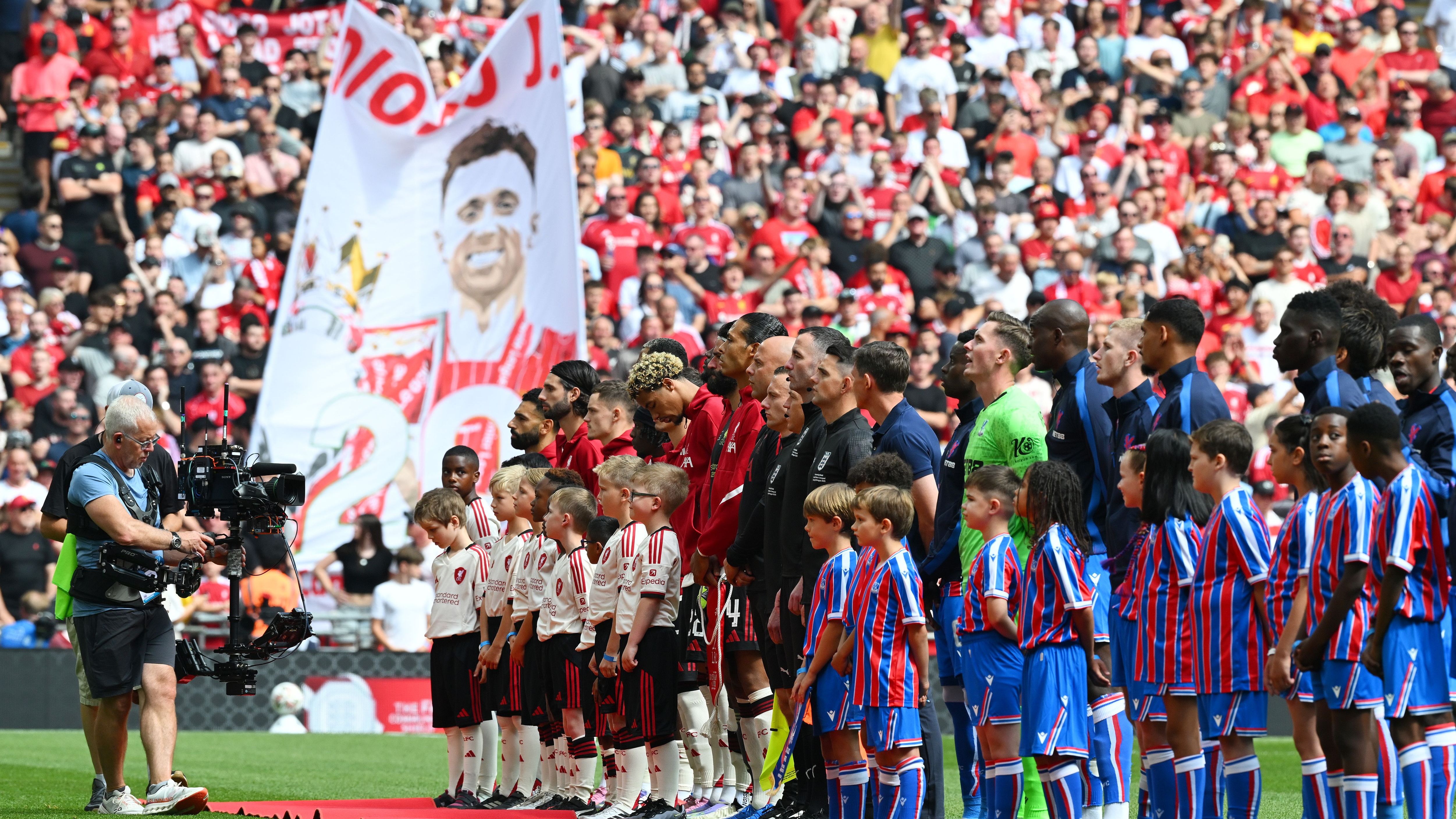 Why Crystal Palace fans booed during minute's silence for Liverpool's Diogo Jota at the Community Shield