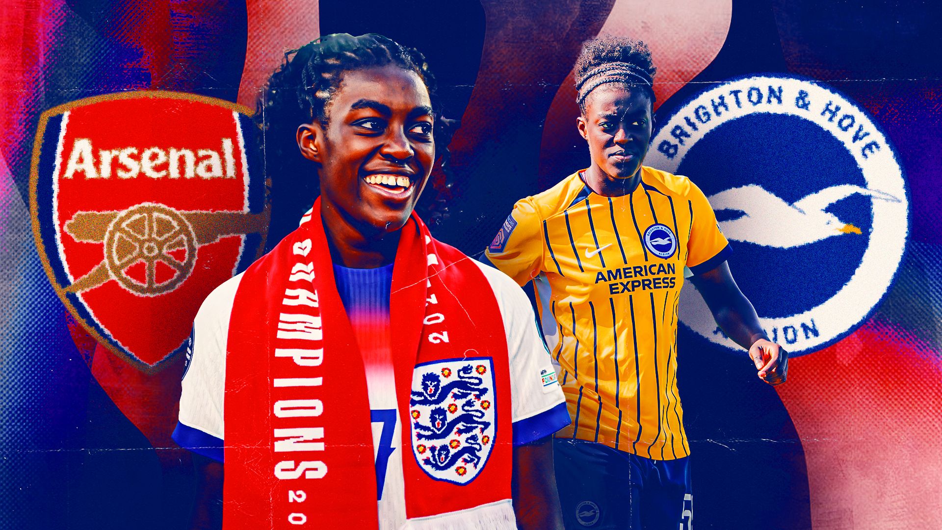 Arsenal are right to loan out England's Euros hero Michelle Agyemang - Lionesses teenager is better off at Brighton than on the Gunners bench