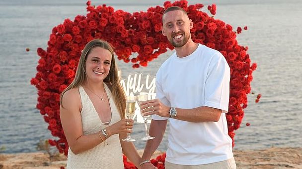 Ella Toone says yes! Lionesses star gets engaged to partner Joe Bunney in Ibiza after Euro 2025 heroics