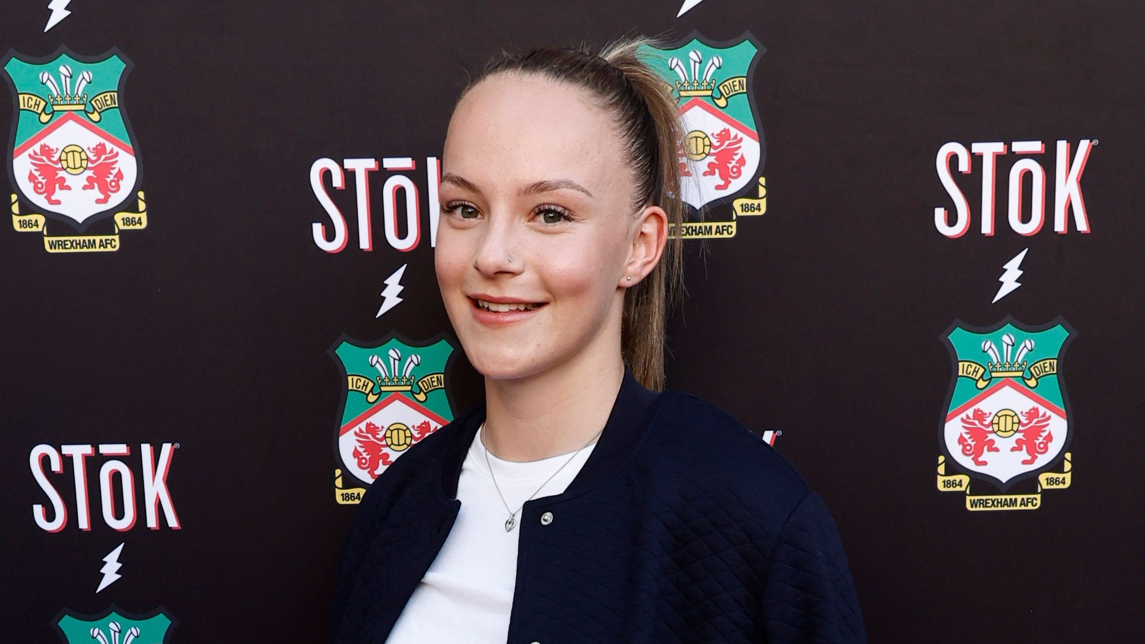 Wrexham star receives one of Wales' highest honours for services to women's football