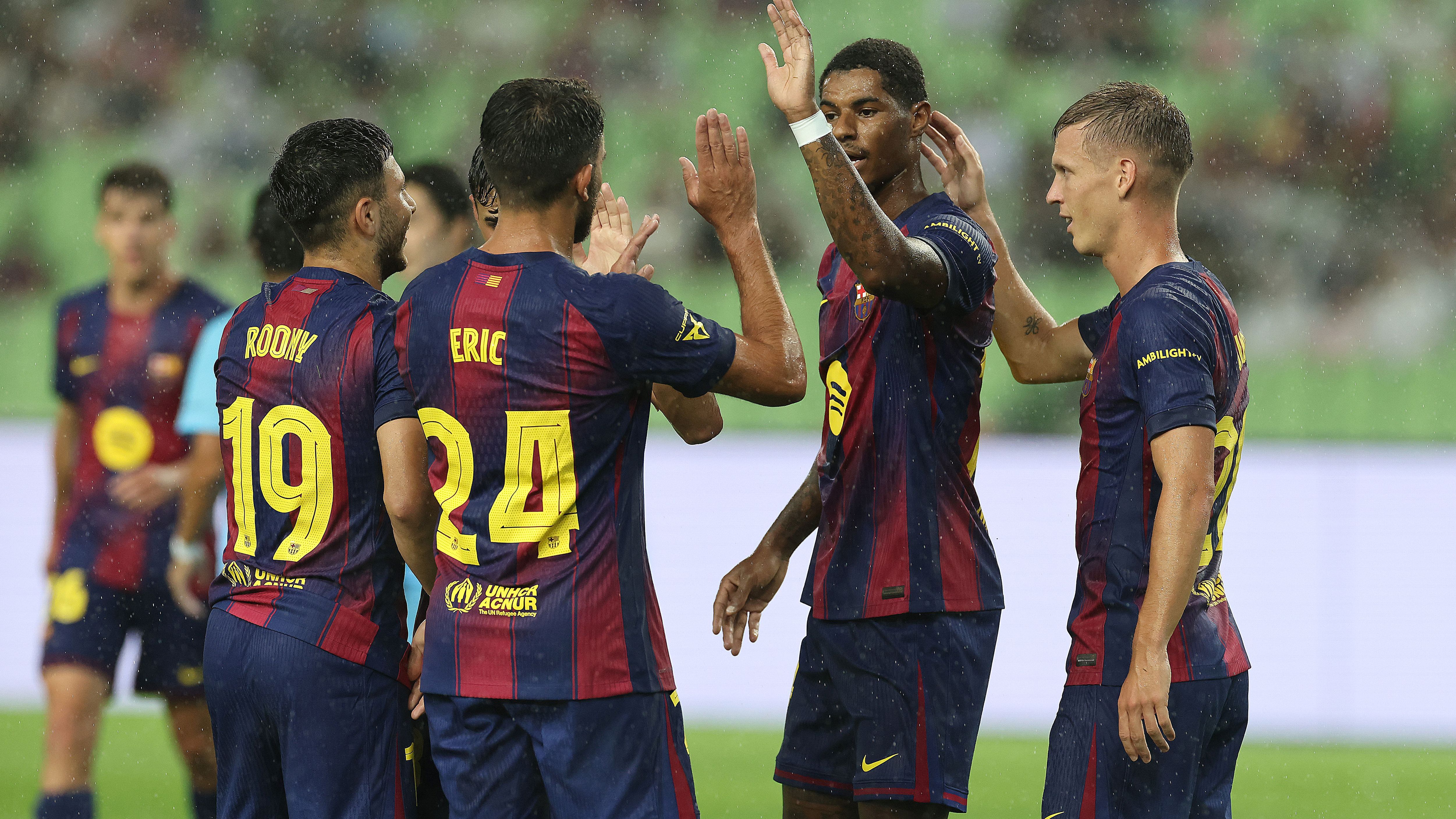 Barcelona's WAGs war! Tension growing between childhood pals Gavi and Fermin Lopez as girlfriends clash