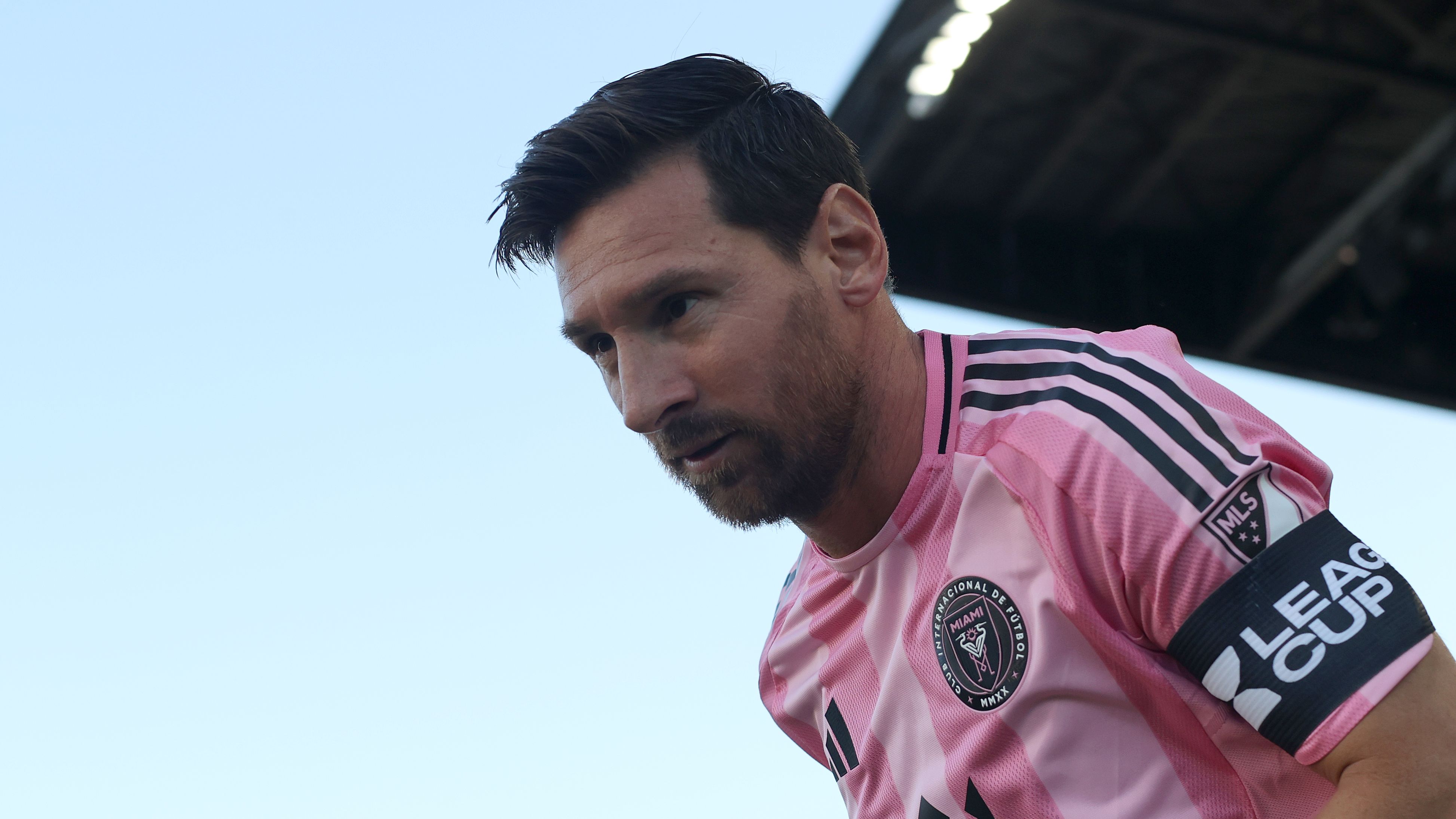 Inter Miami's Lionel Messi trains alongside teammates as return appears to be closer