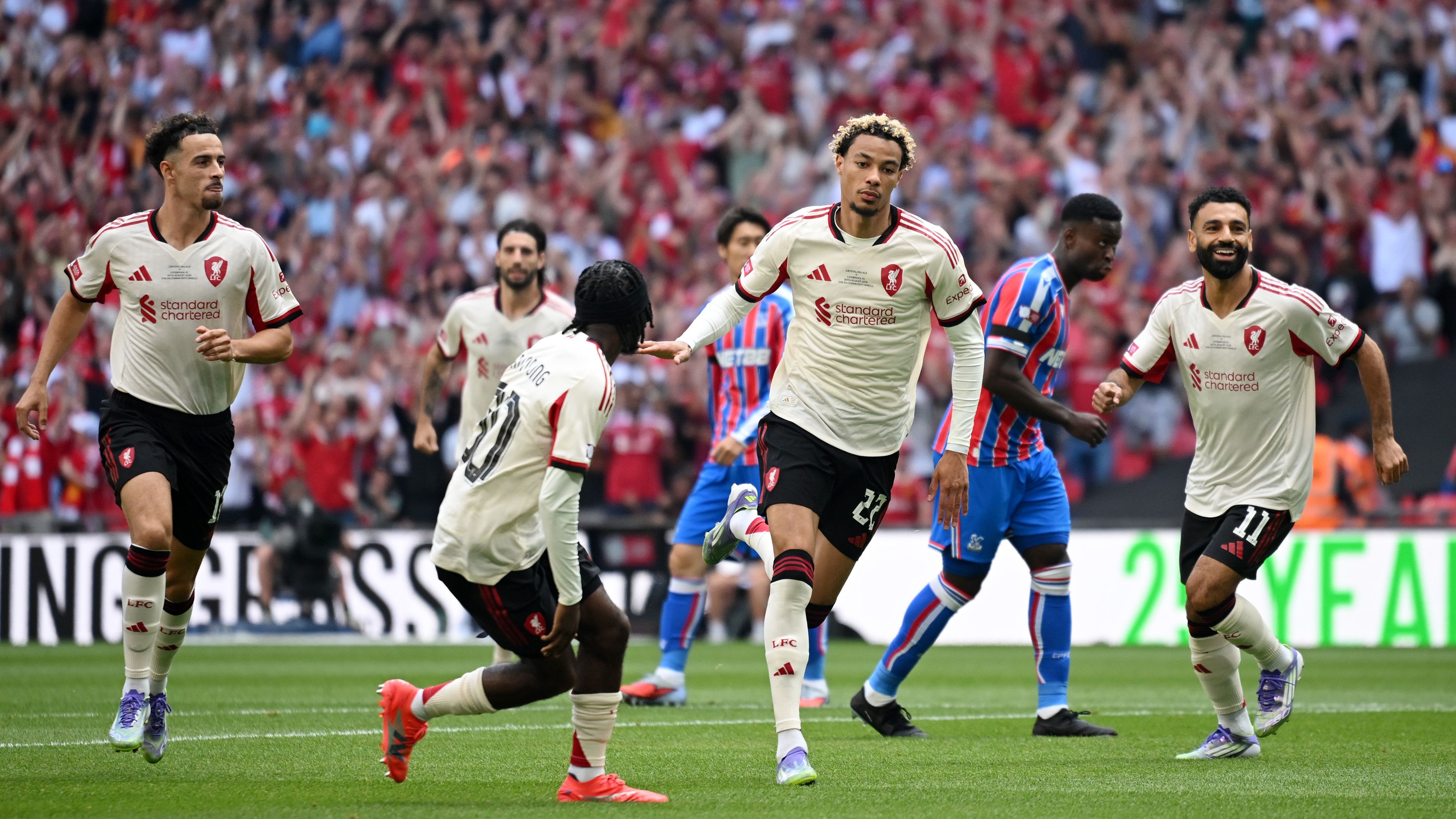 VIDEO: 'I like a challenge!' - Virgil van Dijk scores outrageous training ground goal as Liverpool captain proves doubters wrong