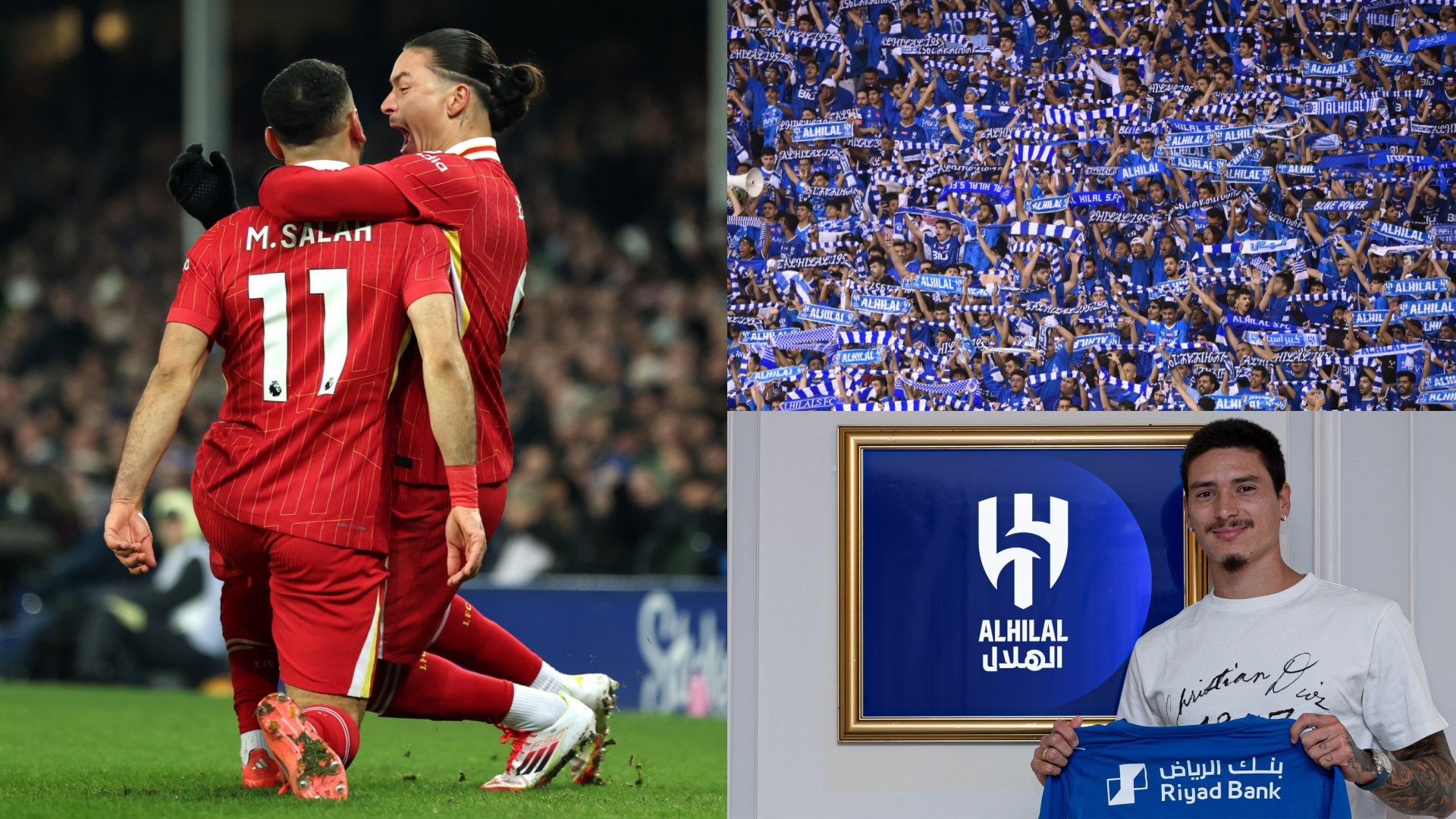 Mohamed Salah sends emotional message to ex-Liverpool team-mate Darwin Nunez after striker completes £46m Al-Hilal transfer