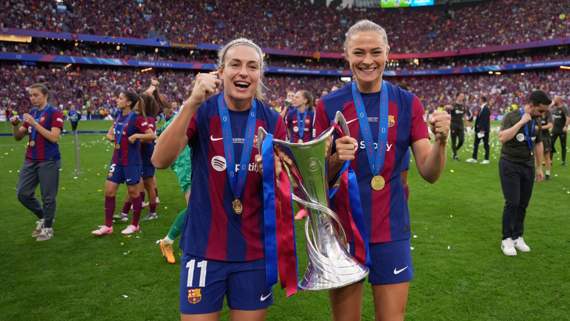 Man Utd sign two-time Champions League winner Fridolina Rolfo after Sweden international's Barcelona departure