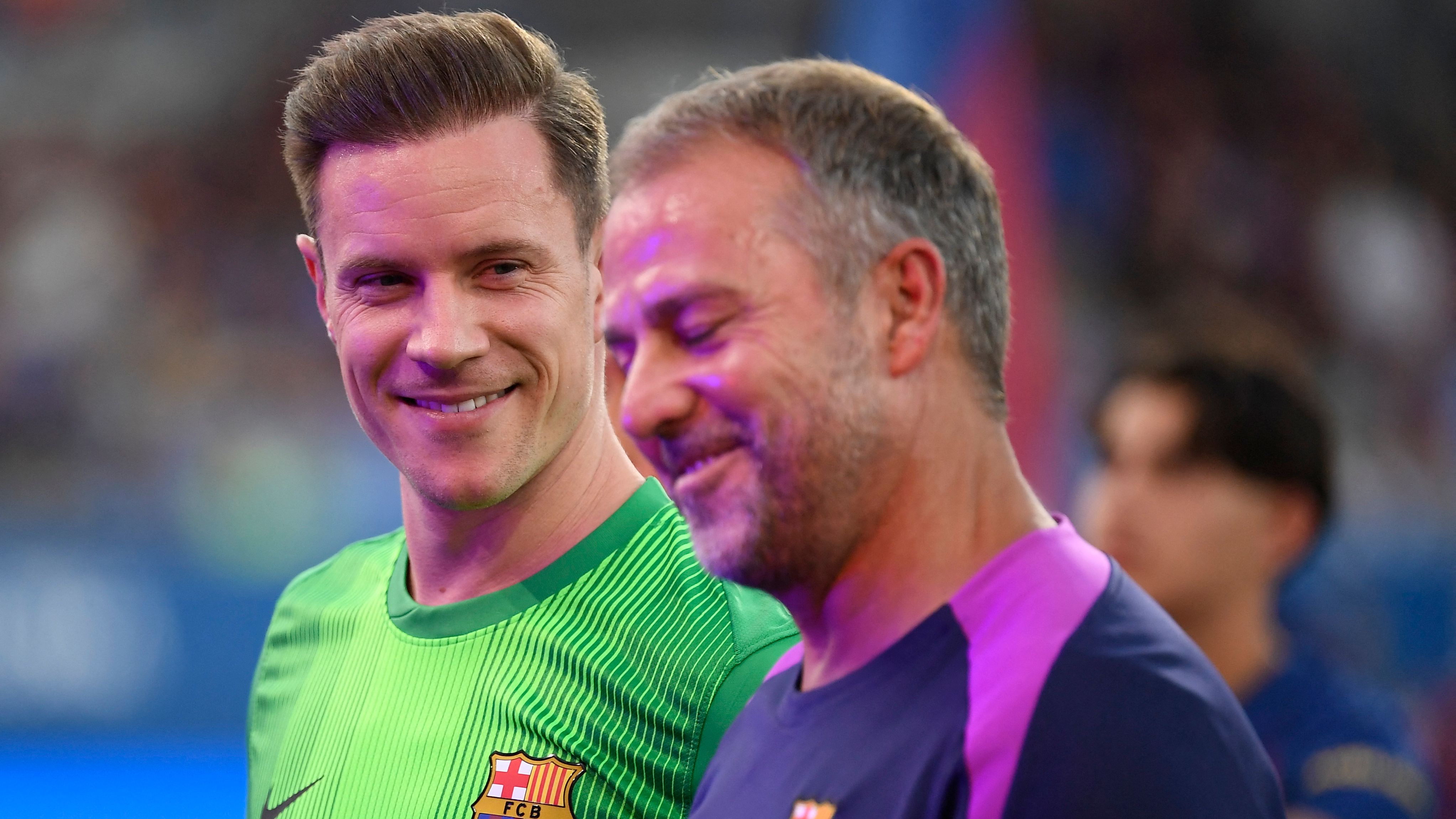 Hansi Flick addresses Marc-Andre ter Stegen feud with Barcelona and confirms role in signing 'great goalkeeper' Joan Garcia
