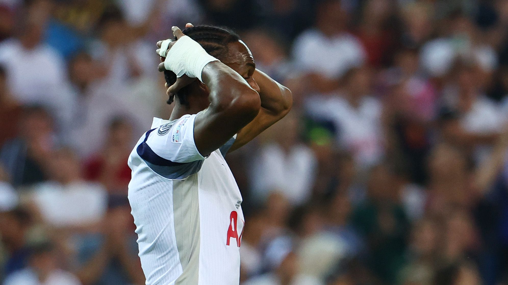 'Something has to change' - Richarlison launches passionate defence of Tottenham team-mate Mathys Tel after French forward targeted with racial abuse