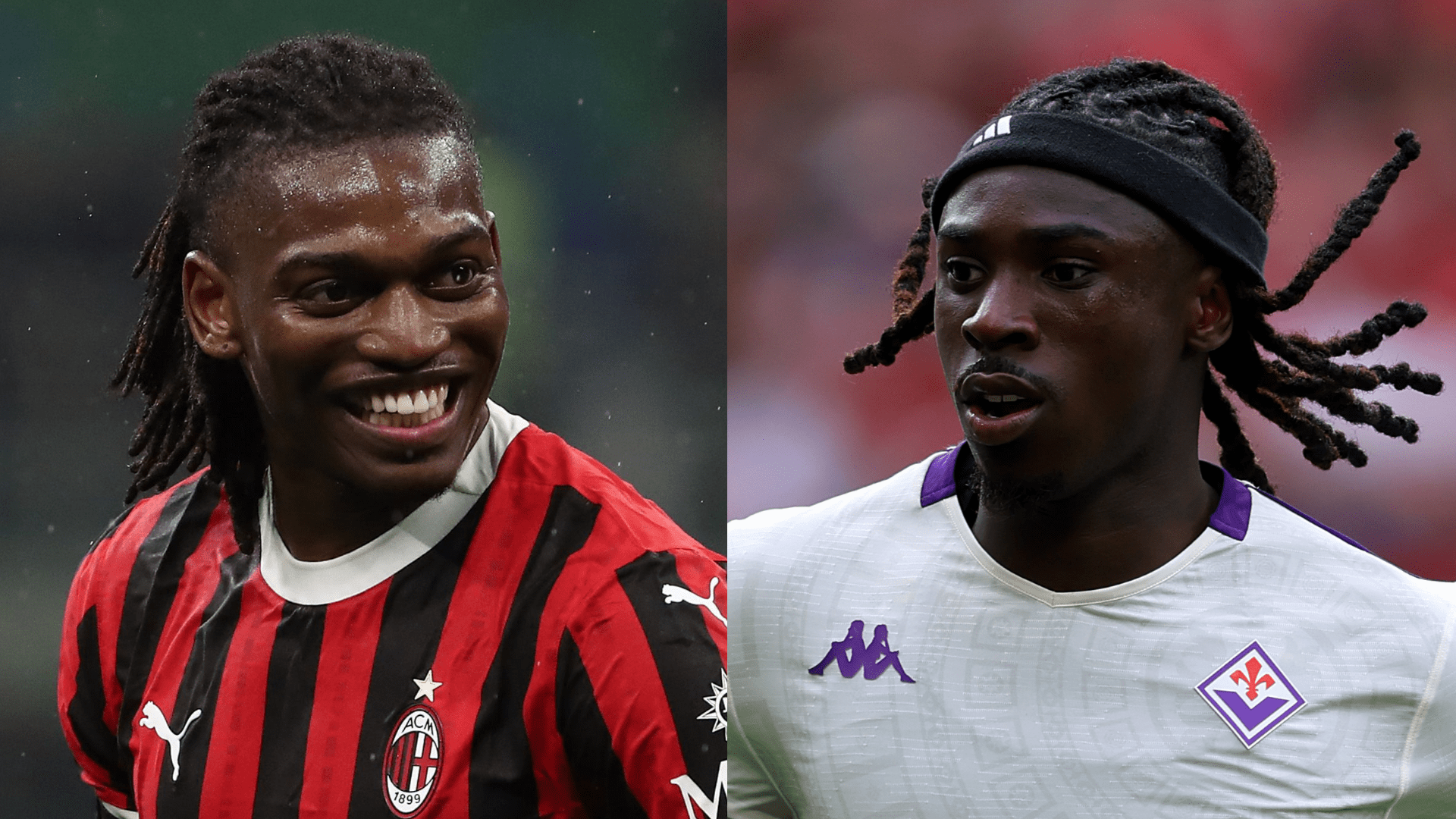 'We'd eat everyone!' - Rafael Leao urges Moise Kean to join him at AC Milan as winger eyes 'scary' partnership with Fiorentina forward