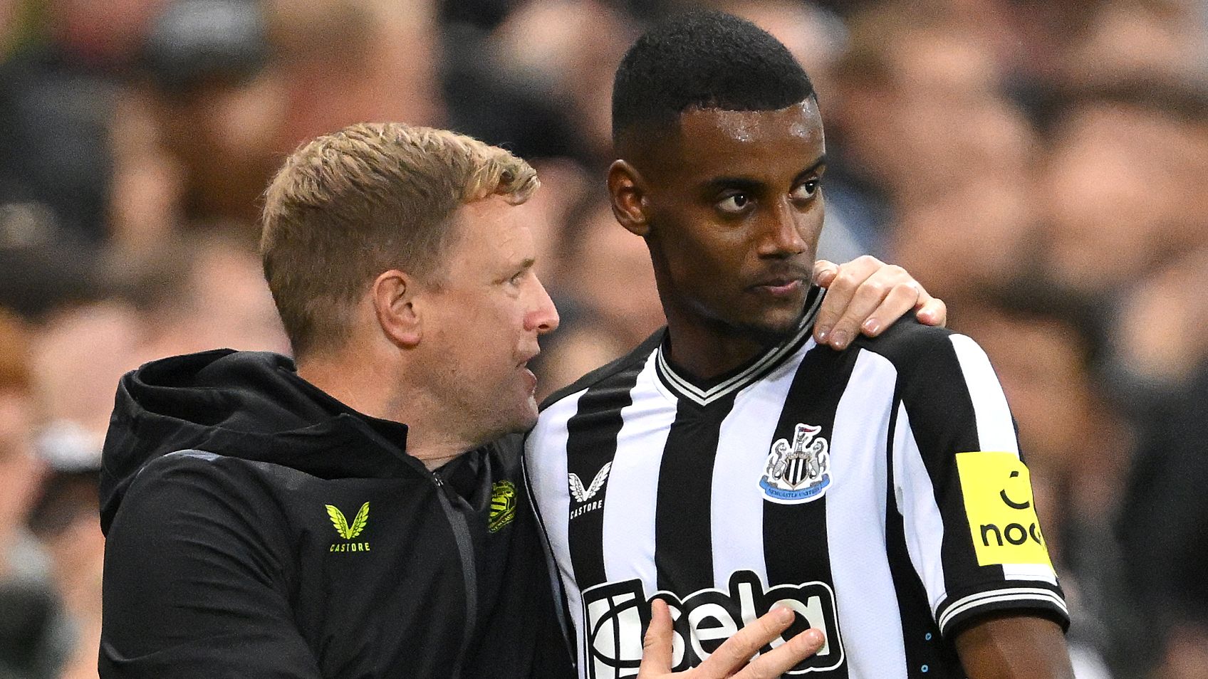 Newcastle boss Eddie Howe calls for Alexander Isak's future to be resolved 'quickly' and backs fans' right to sing x-rated chant as Magpies gear up for 'spicy' clash with Swede's suitors Liverpool