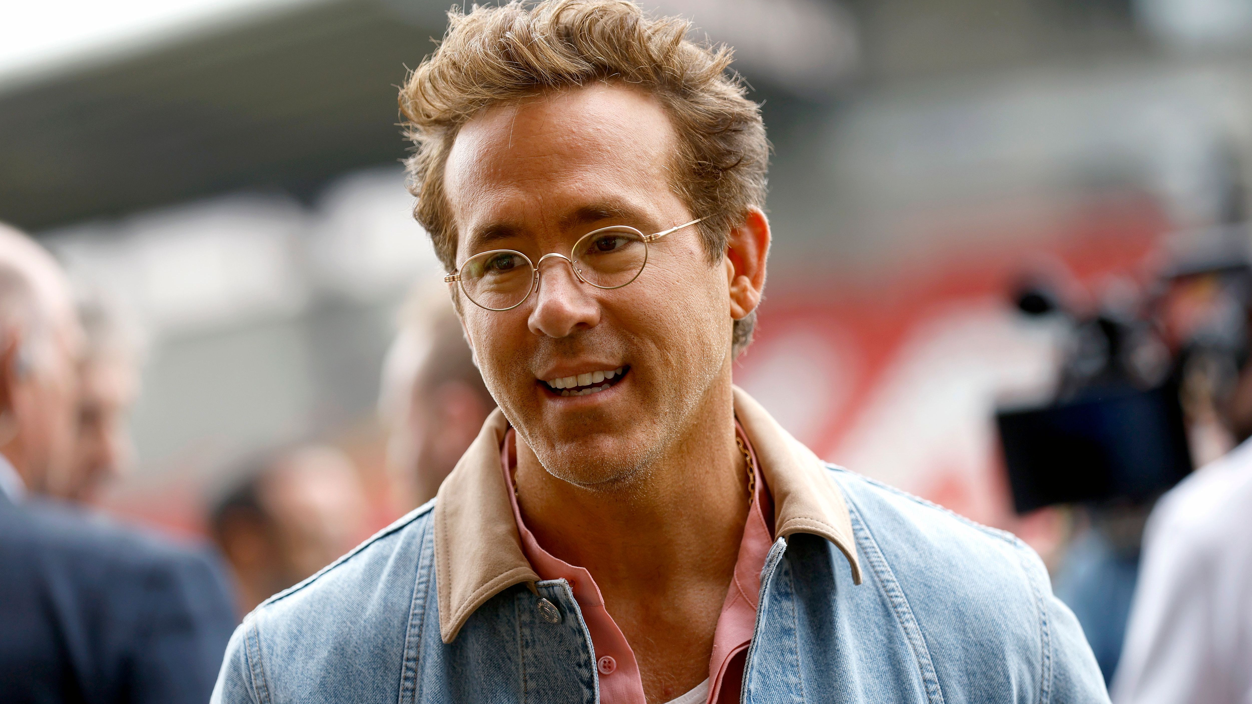 Ryan Reynolds & Rob McElhenney in the house! Wrexham co-owners jet in to watch Red Dragons' first Championship home game of the season against West Brom