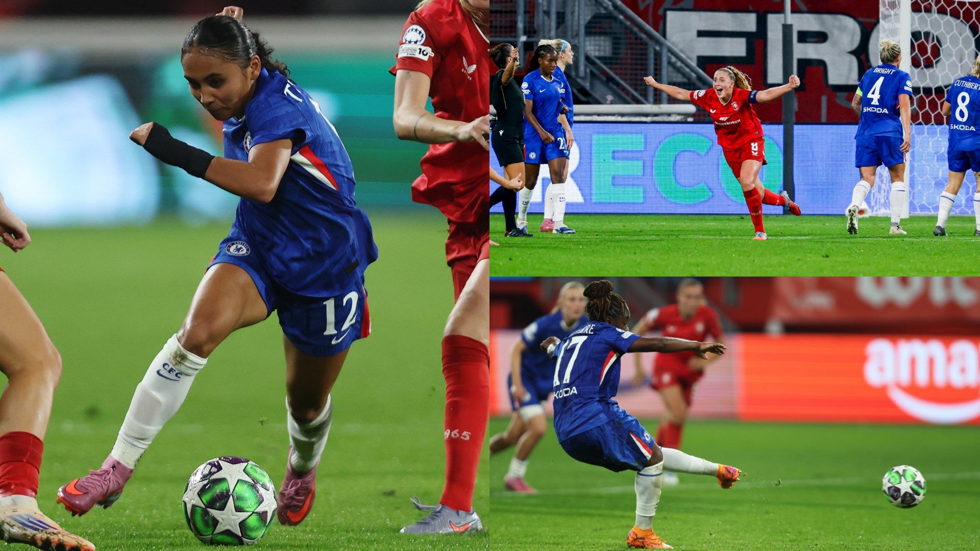 Chelsea women's player ratings vs Twente: Electric Alyssa Thompson unable to haul Blues to Champions League victory as Sonia Bompastor's side make false start